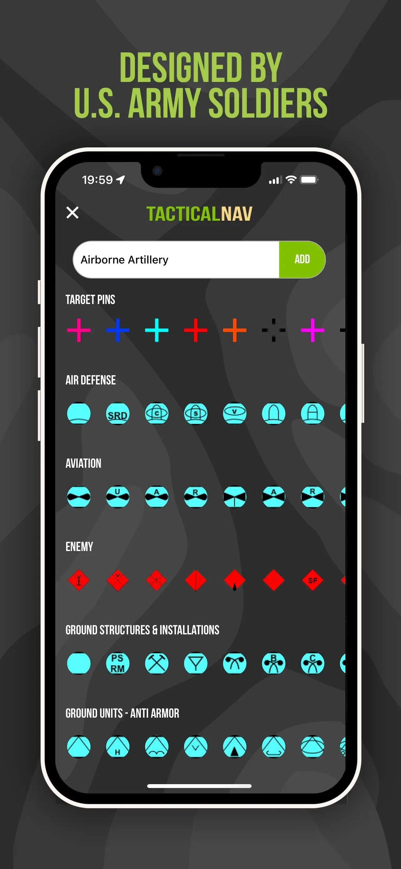 Tactical NAV app store screenshot 8 — Unknown (iOS)