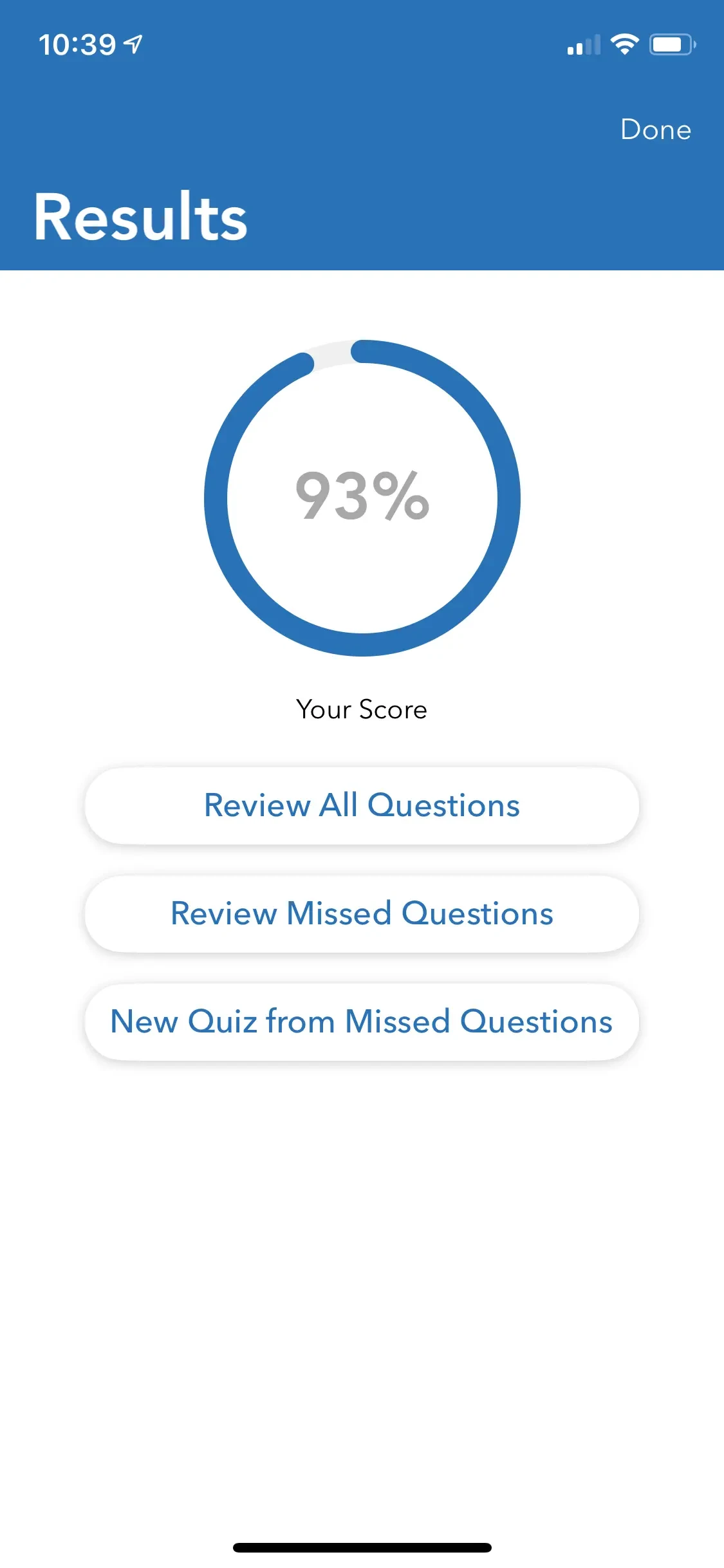 Private Pilot Test Prep app store screenshot 6 — Unknown (iOS)