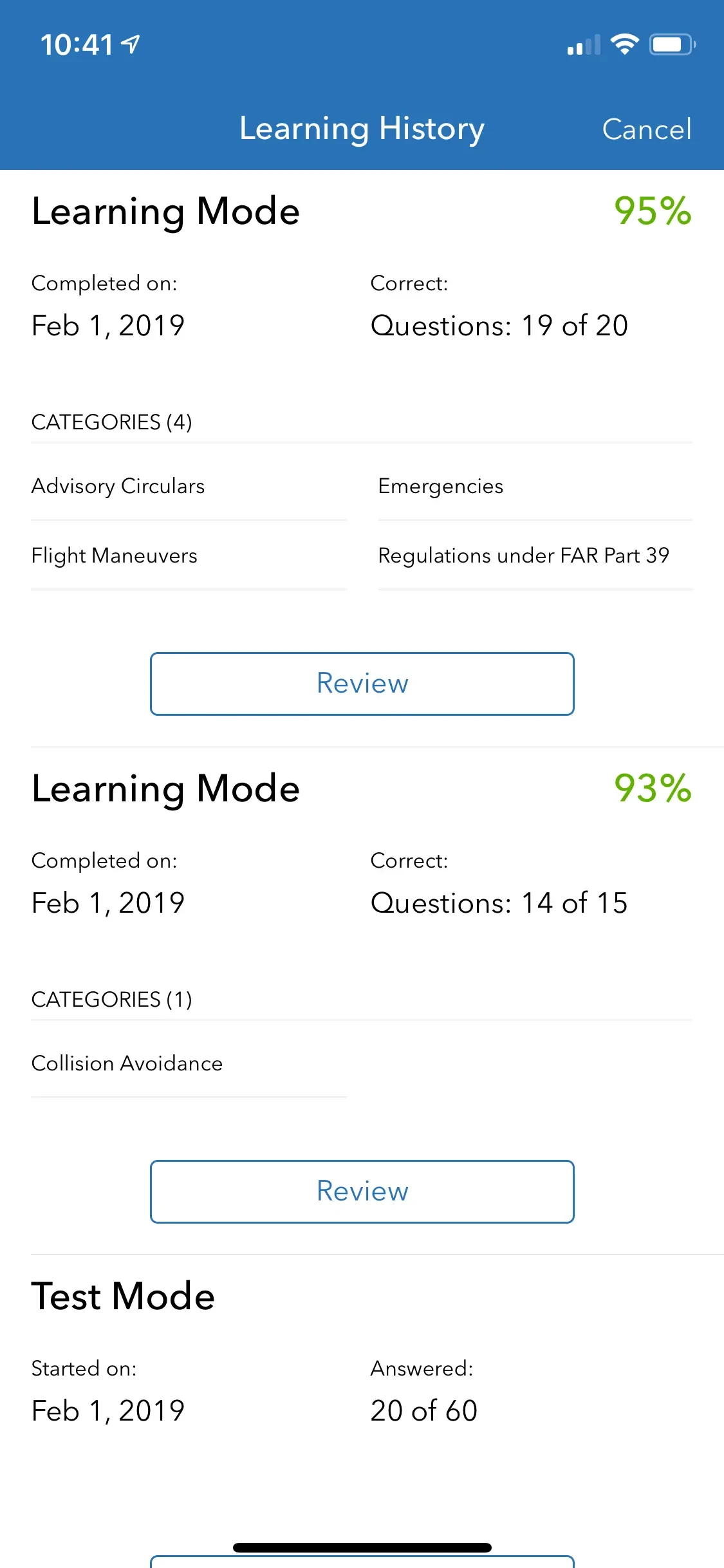 Private Pilot Test Prep app store screenshot 7 — Unknown (iOS)