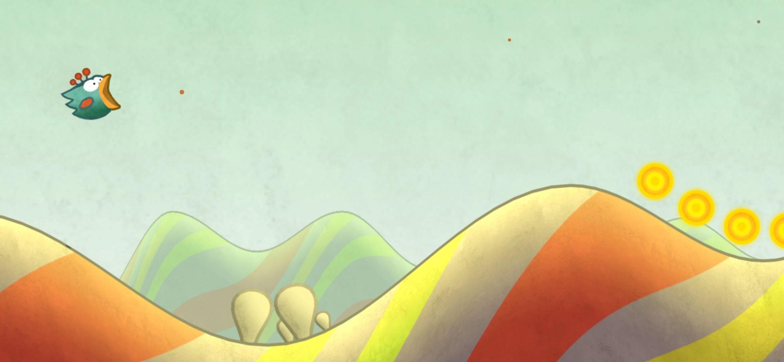 Tiny Wings app store screenshot 1 — Games (iOS)