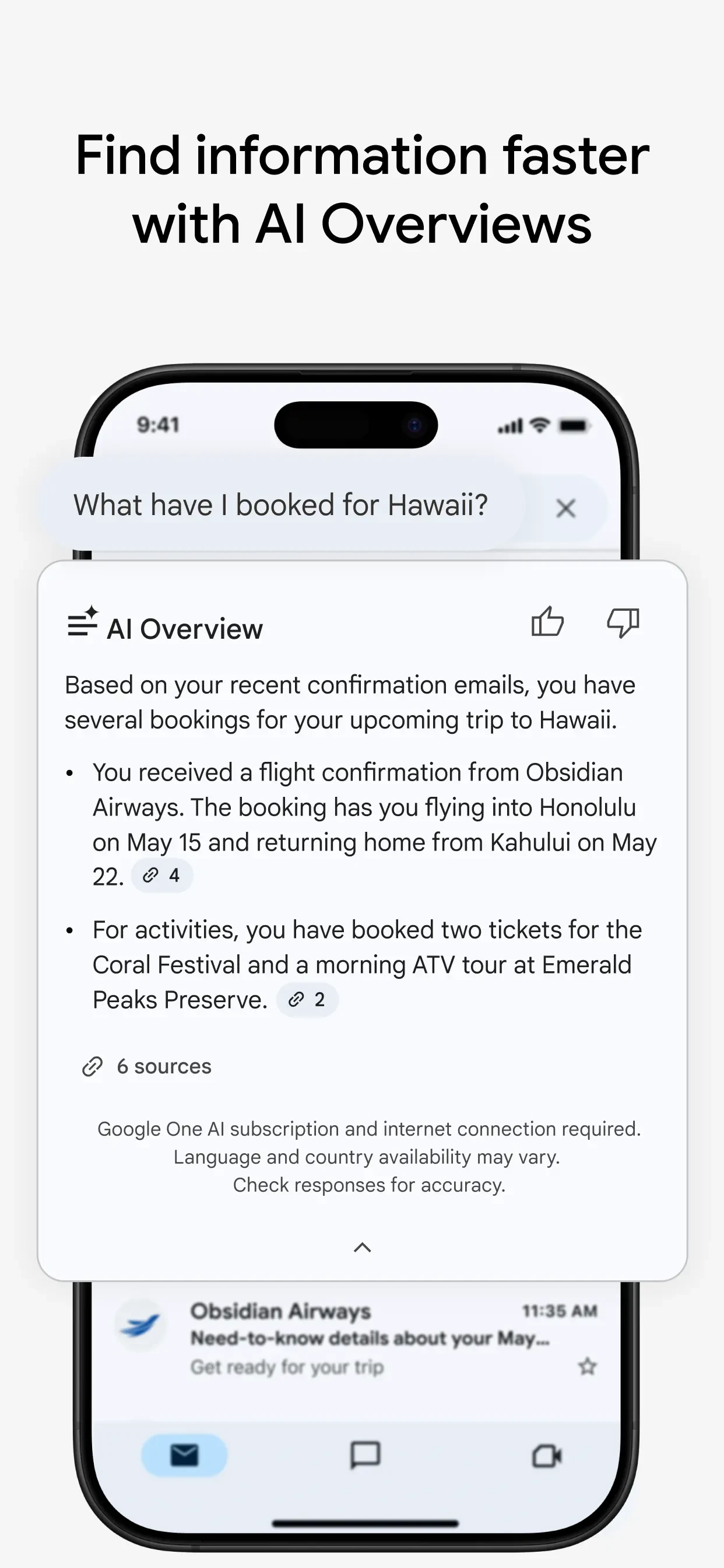 Gmail - Email by Google app store screenshot 4 — Productivity (iOS)