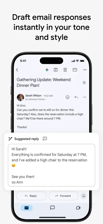Gmail - Email by Google app store screenshot 10 — Productivity (iOS)