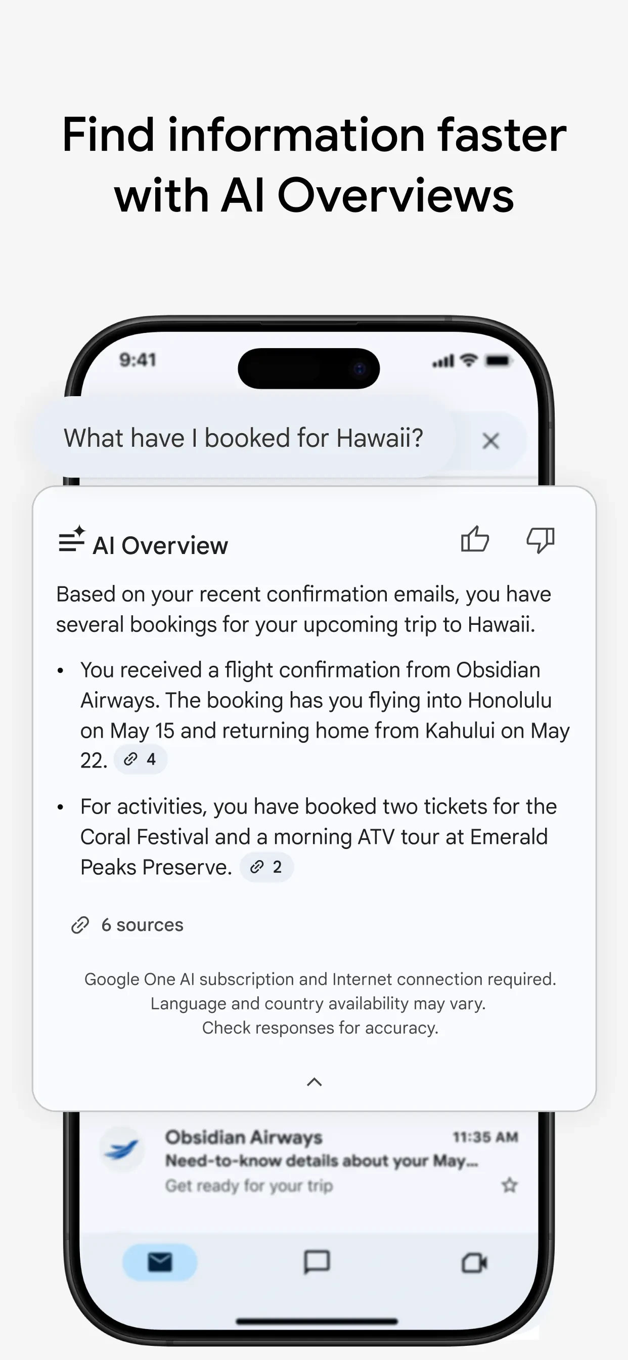 Gmail - Email by Google app store screenshot 4 — Productivity (iOS)