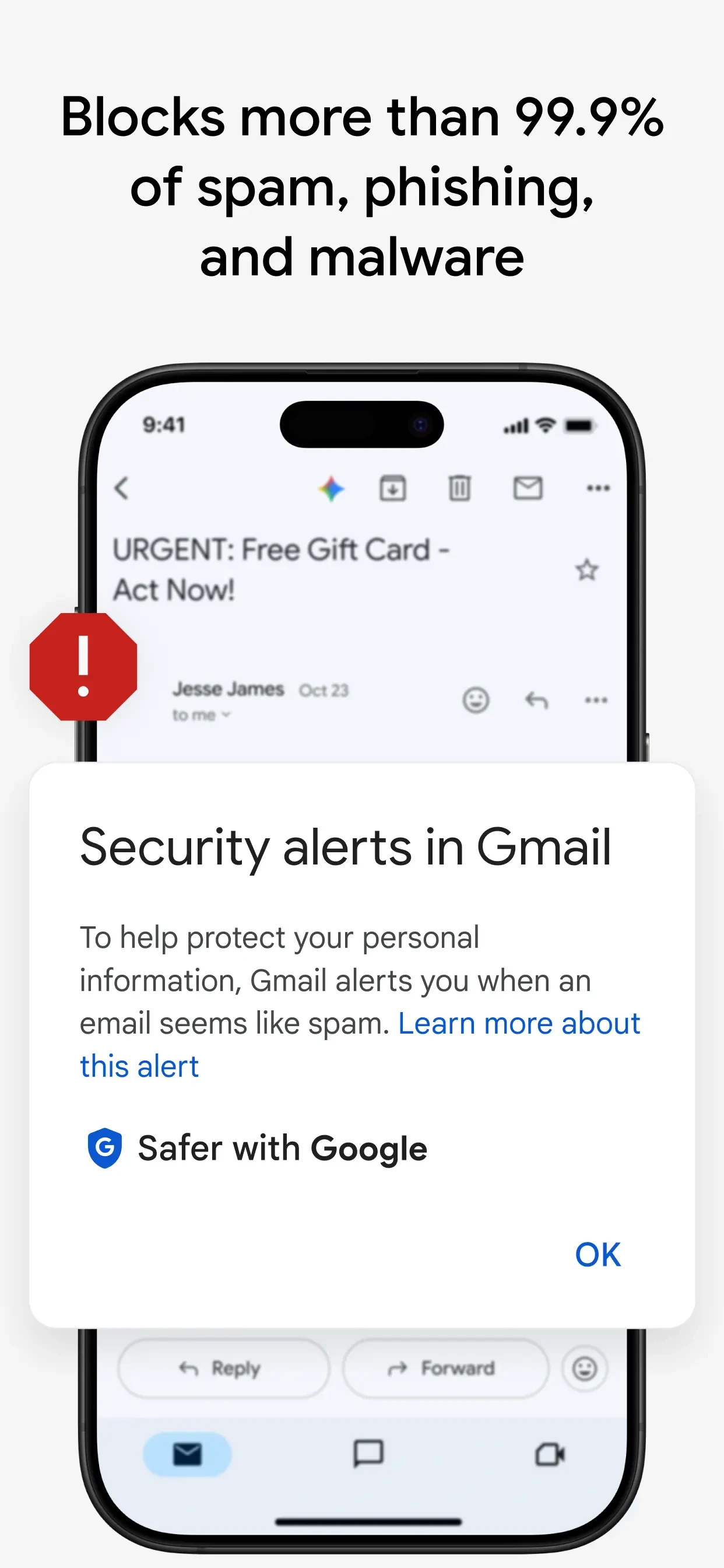 Gmail - Email by Google app store screenshot 7 — Productivity (iOS)