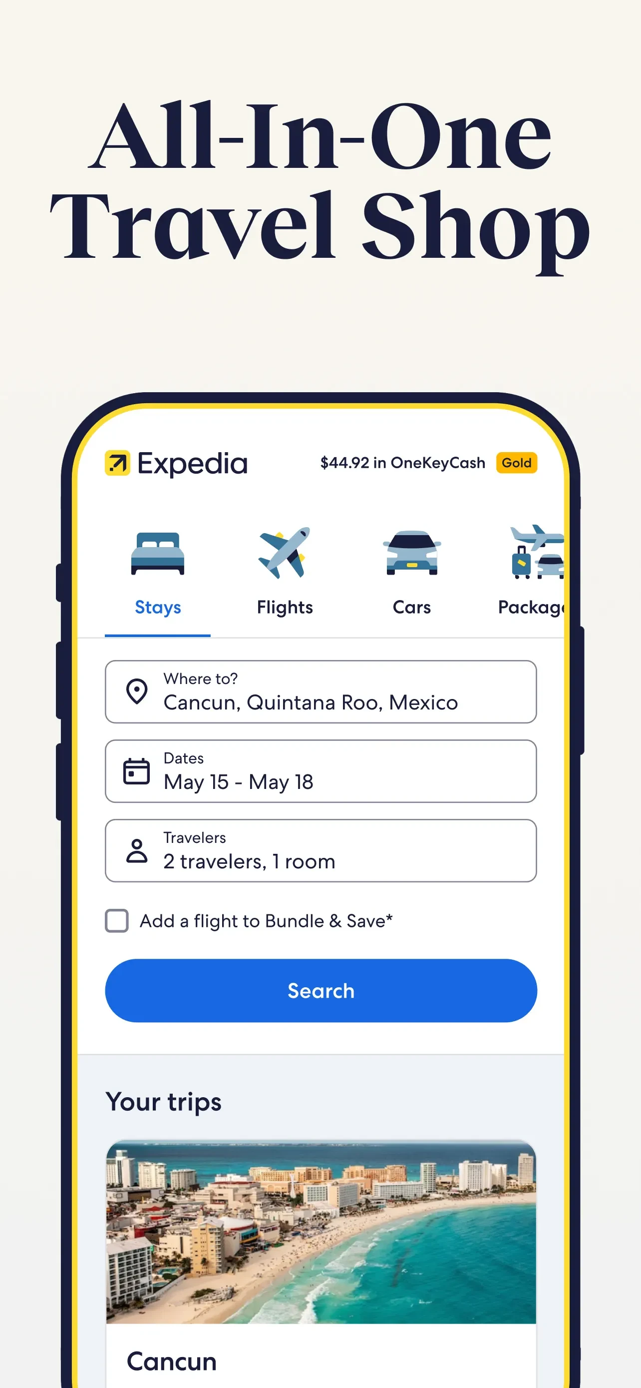 Expedia: Hotels, Flights, Cars app store screenshot 1 — Travel (iOS)