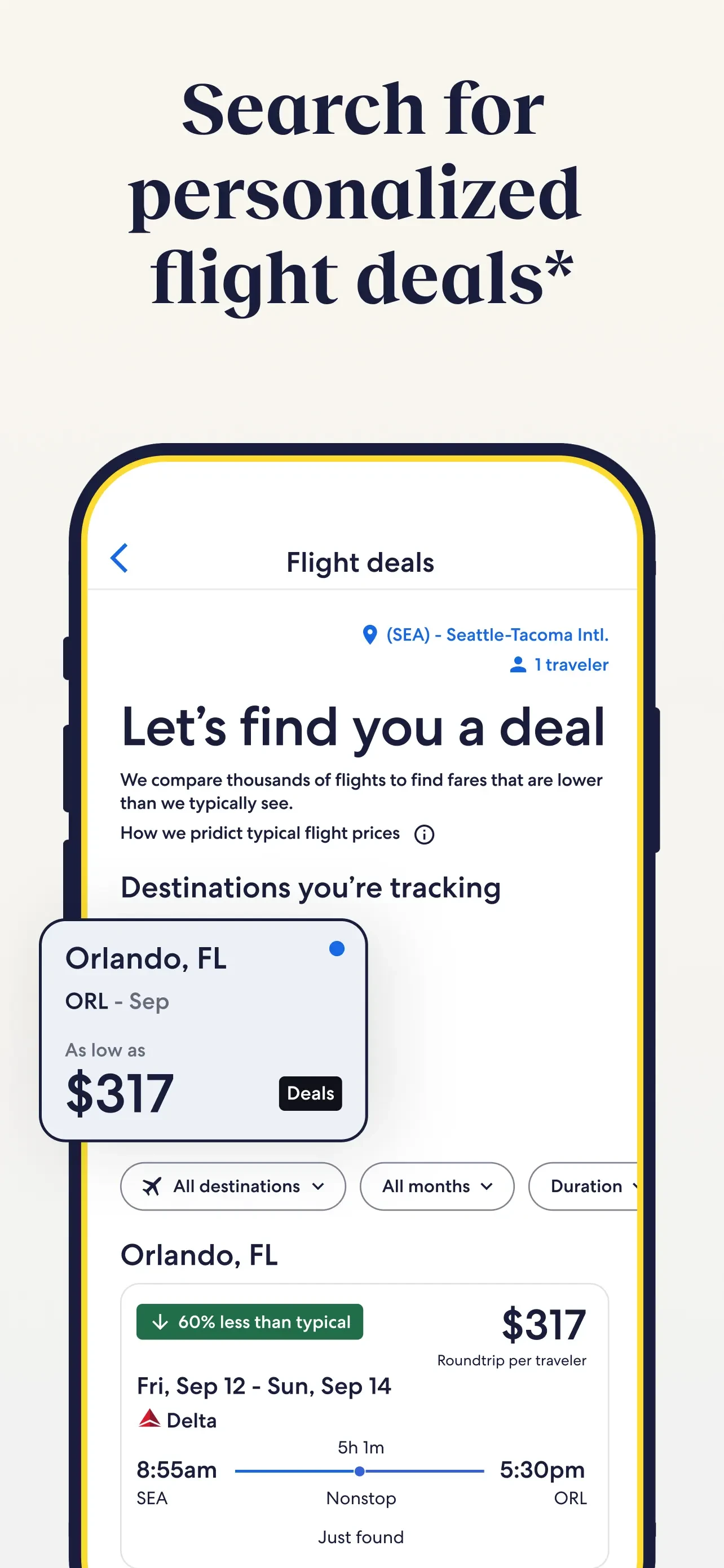 Expedia: Hotels, Flights, Cars app store screenshot 3 — Travel (iOS)