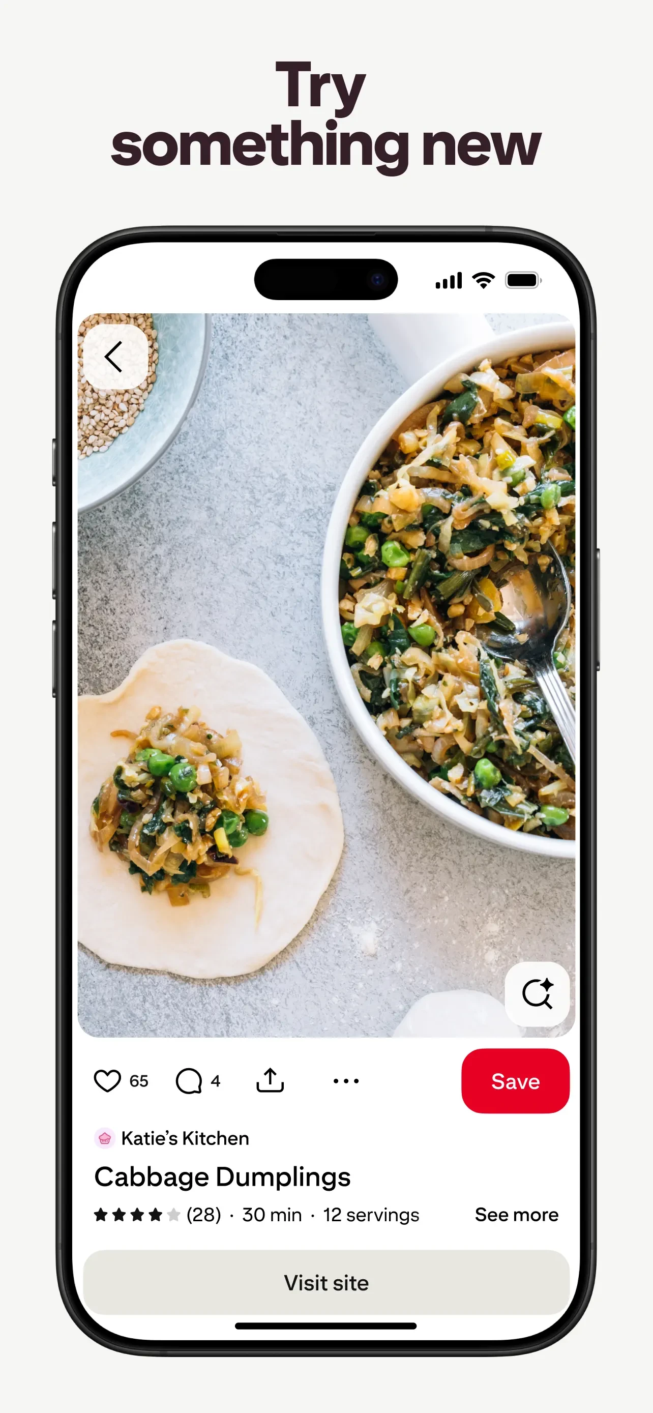 Pinterest app store screenshot 5 — Lifestyle (iOS)