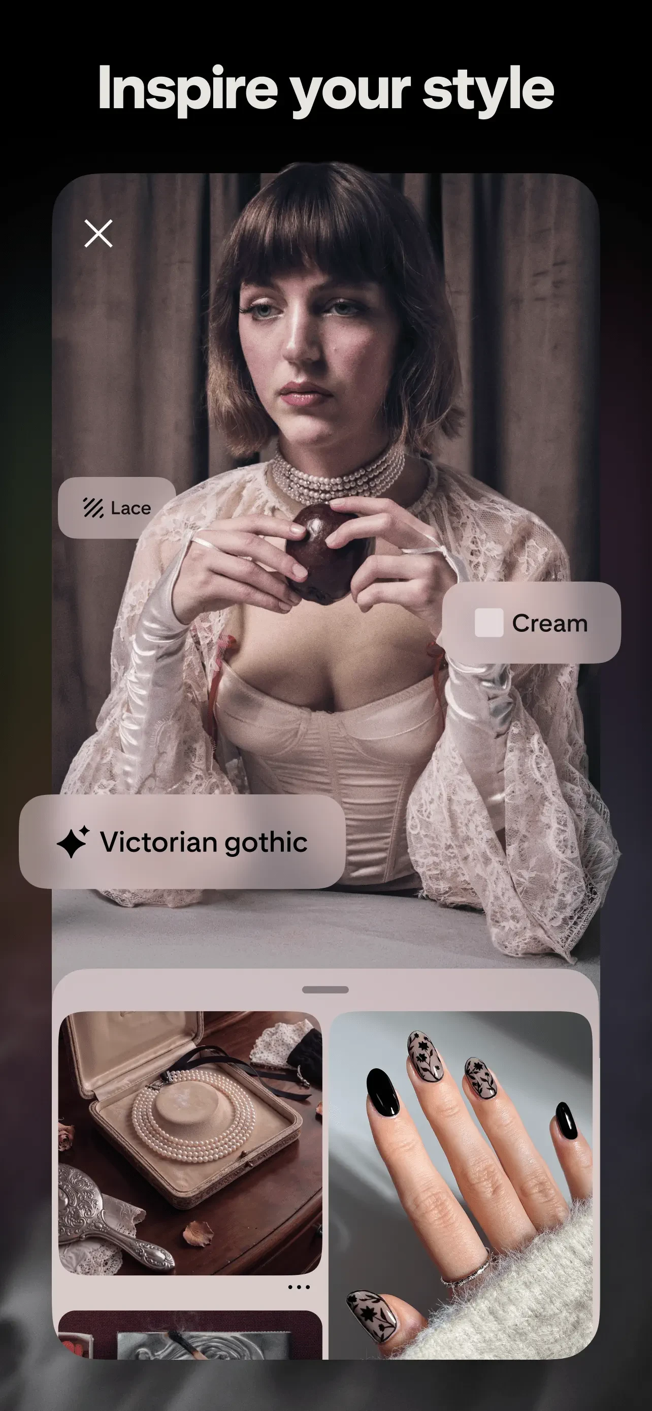 Pinterest app store screenshot 3 — Lifestyle (iOS)