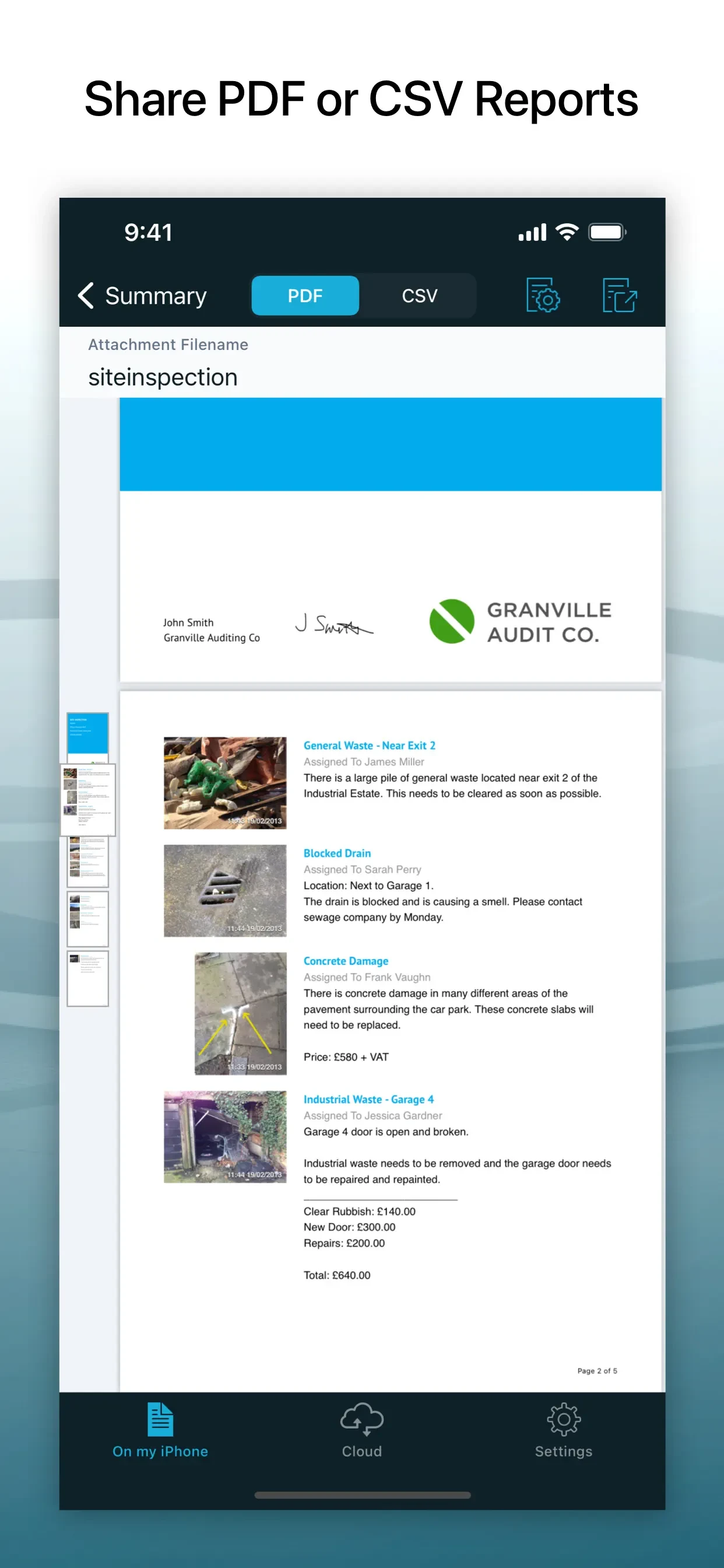 Site Audit Pro app store screenshot 7 — Productivity (iOS)