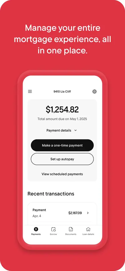 Rocket Mortgage app store screenshot 1 — Finance (iOS)