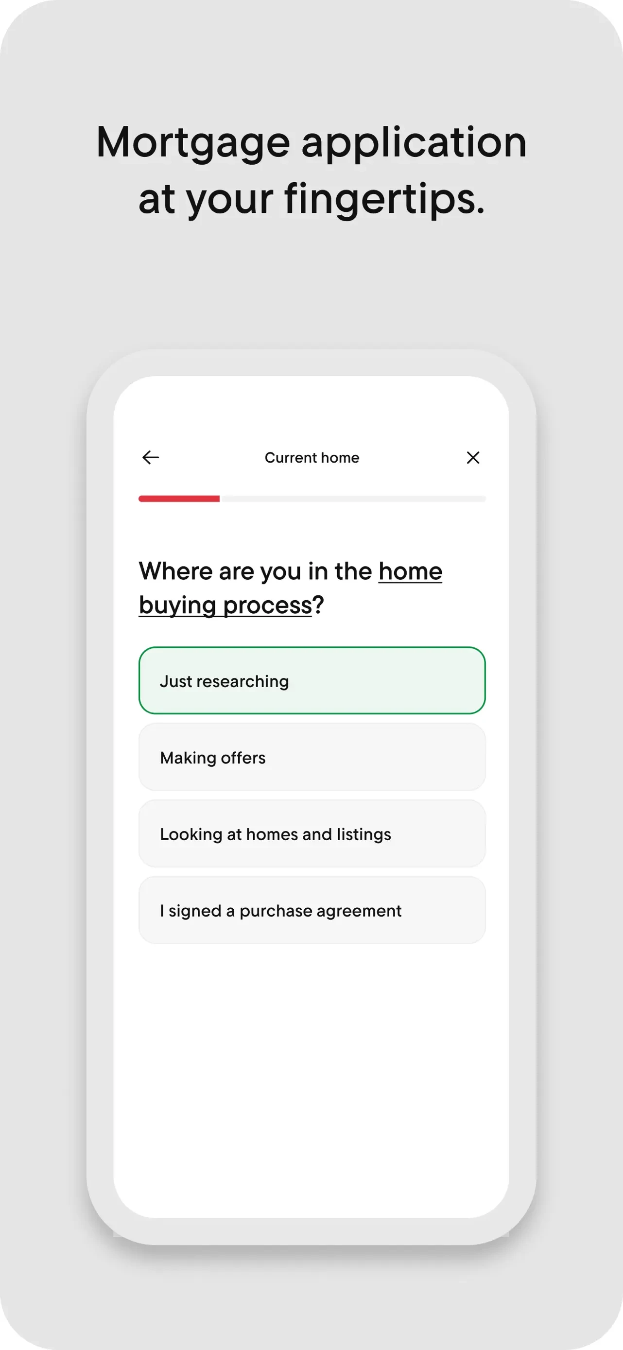 Rocket Mortgage app store screenshot 2 — Finance (iOS)