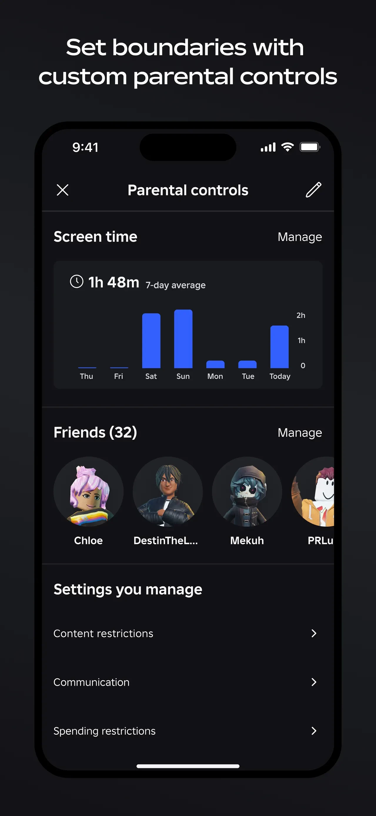 Roblox app store screenshot 6 — Games (iOS)