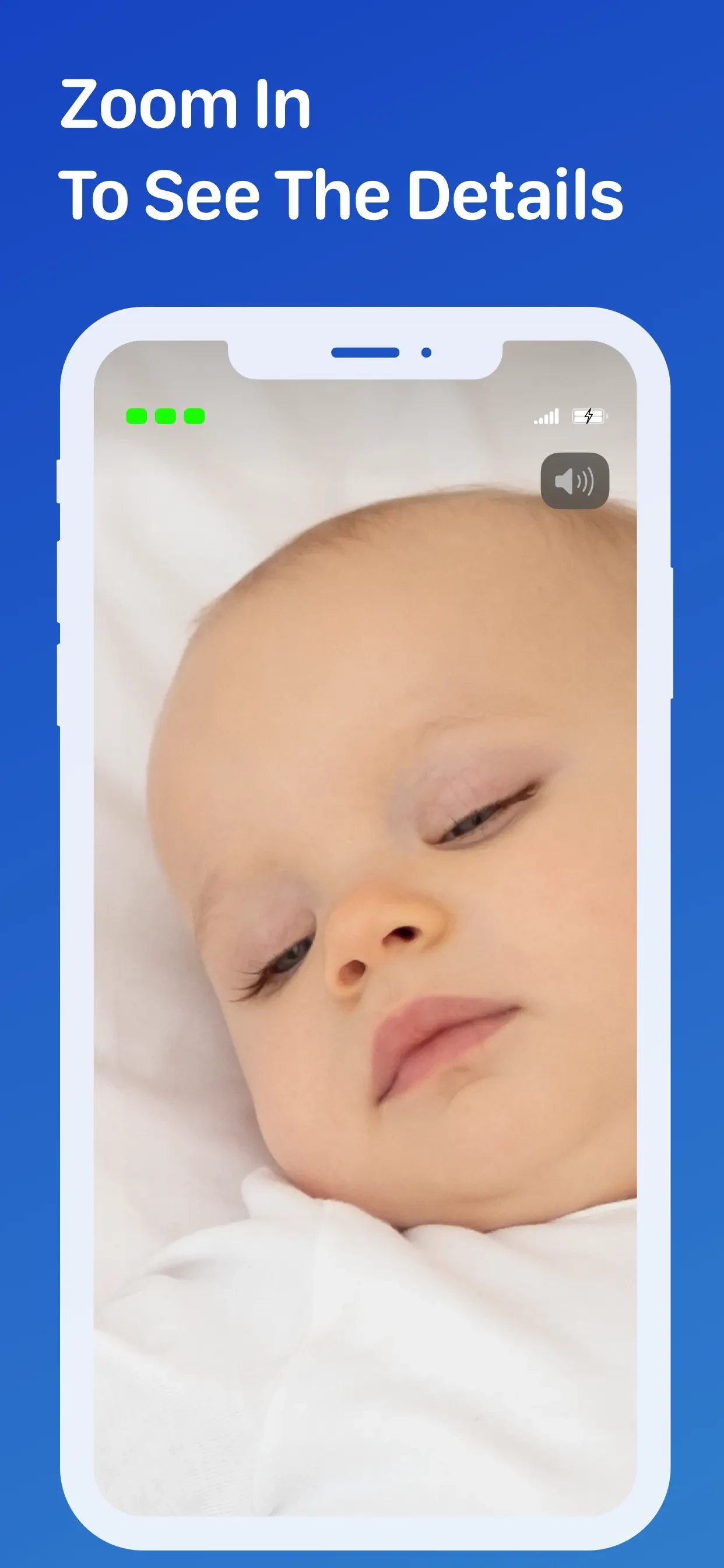 Cloud Baby Monitor app store screenshot 10 — Lifestyle (iOS)