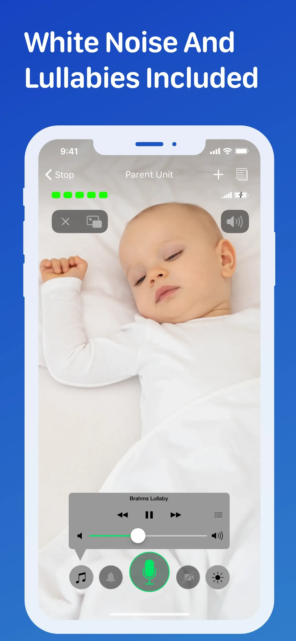 Cloud Baby Monitor app store screenshot 8 — Lifestyle (iOS)