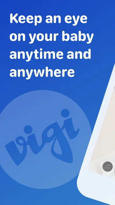 Cloud Baby Monitor app store screenshot 1 — Lifestyle (iOS)