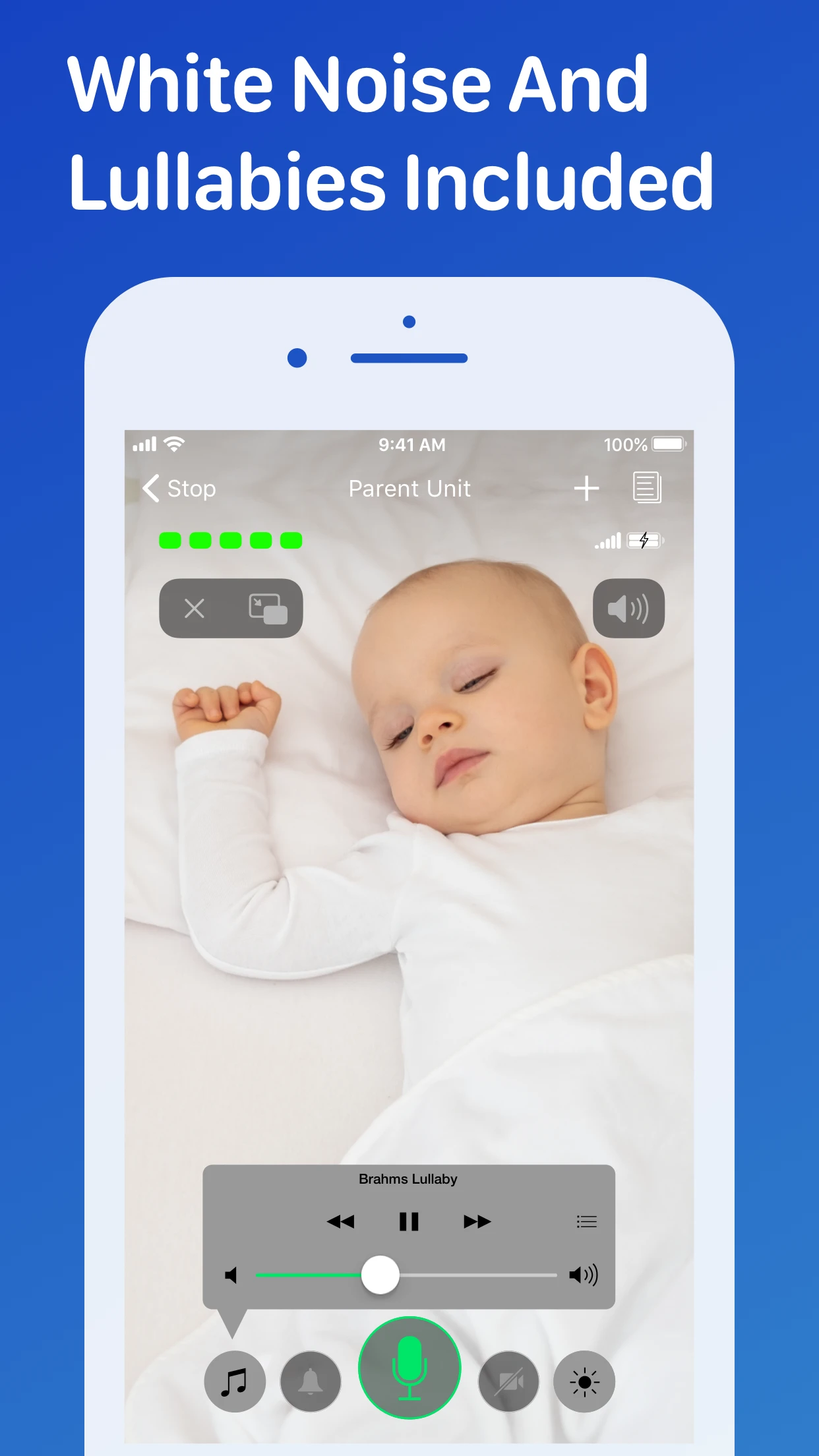 Cloud Baby Monitor app store screenshot 8 — Lifestyle (iOS)