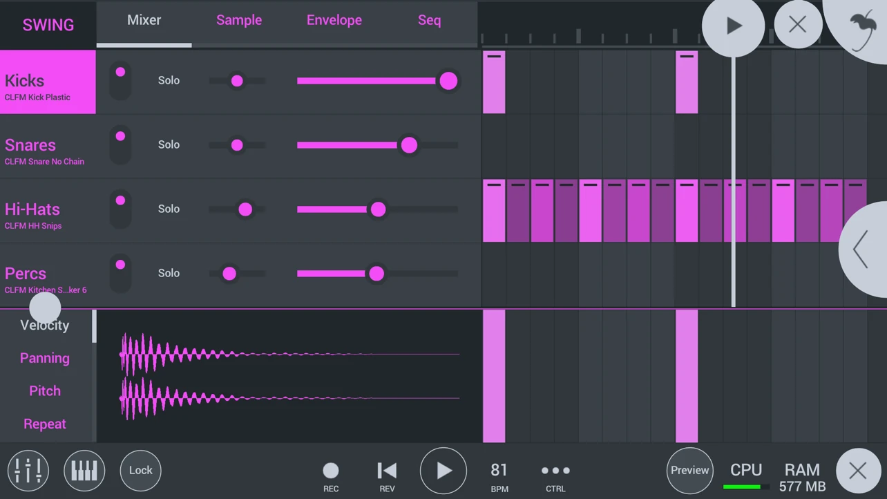 FL Studio Mobile app store screenshot 2 — Music (iOS)