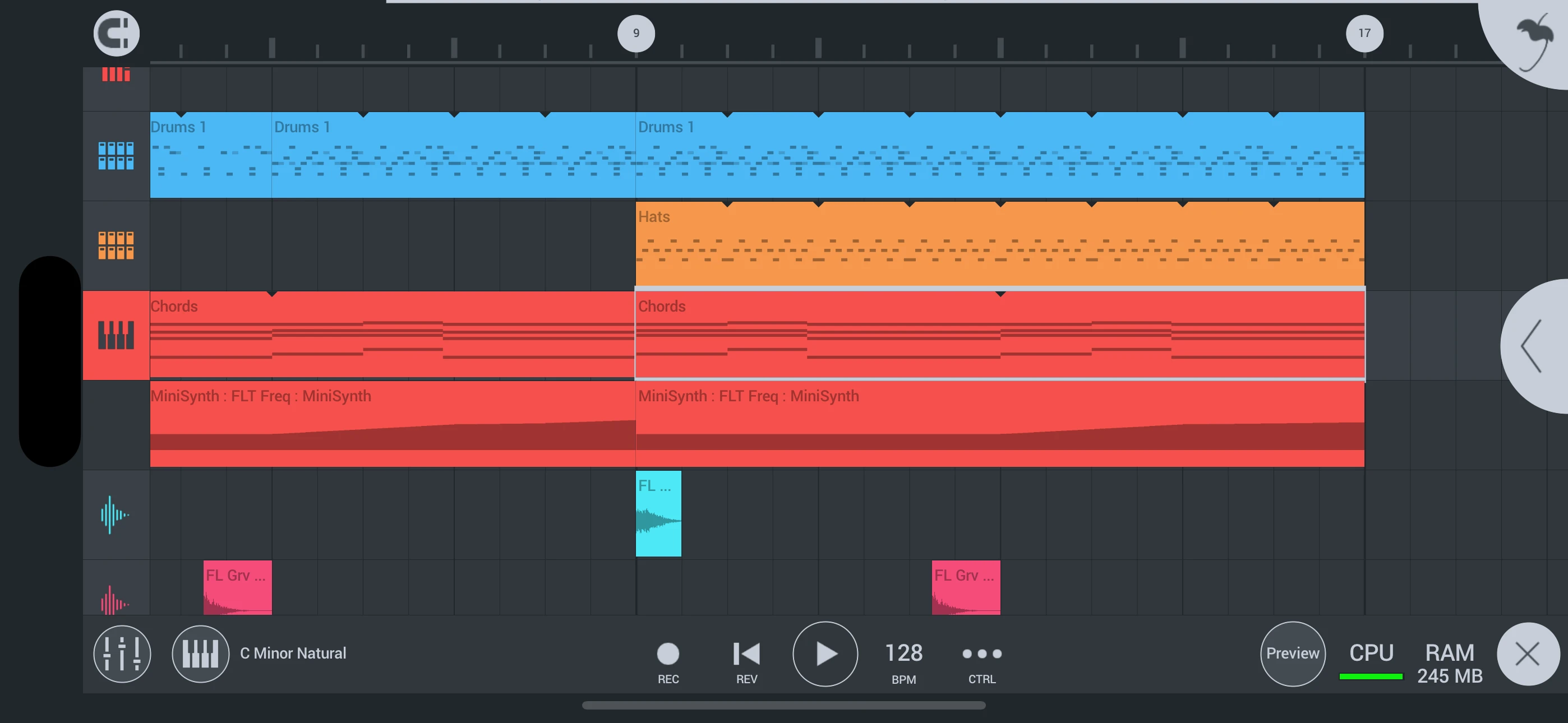FL Studio Mobile app store screenshot 1 — Music (iOS)