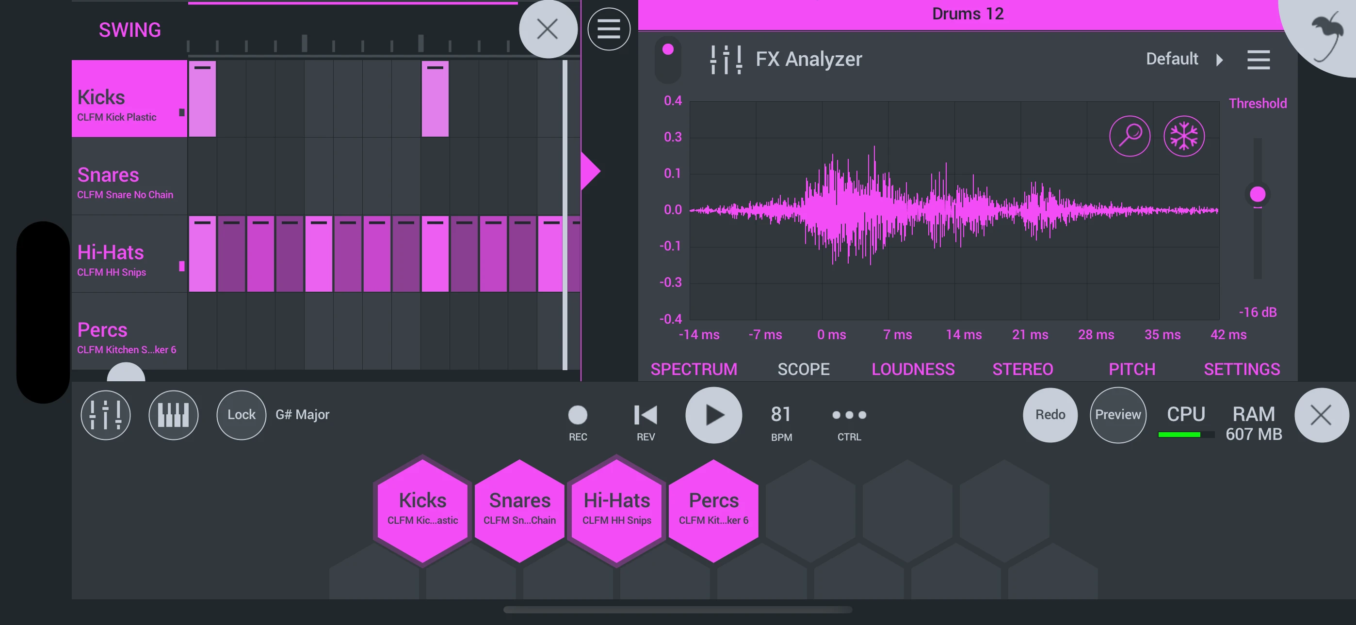 FL Studio Mobile app store screenshot 2 — Music (iOS)