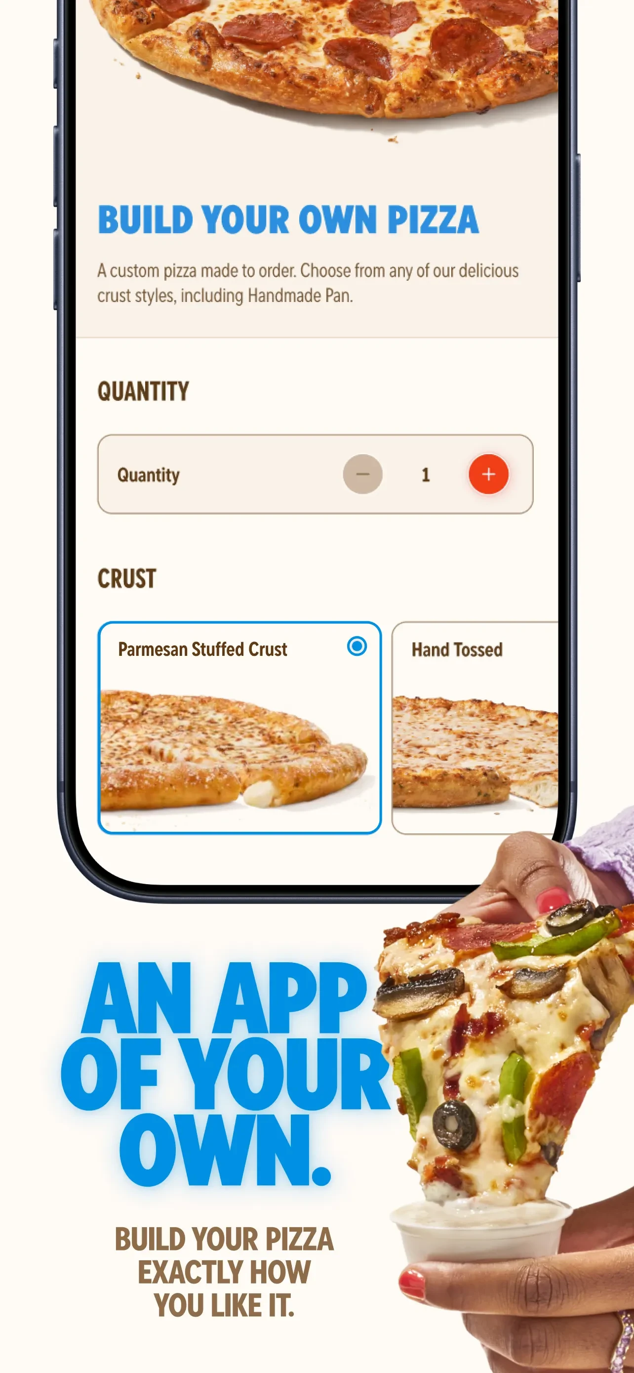Domino's Pizza USA app store screenshot 3 — Unknown (iOS)