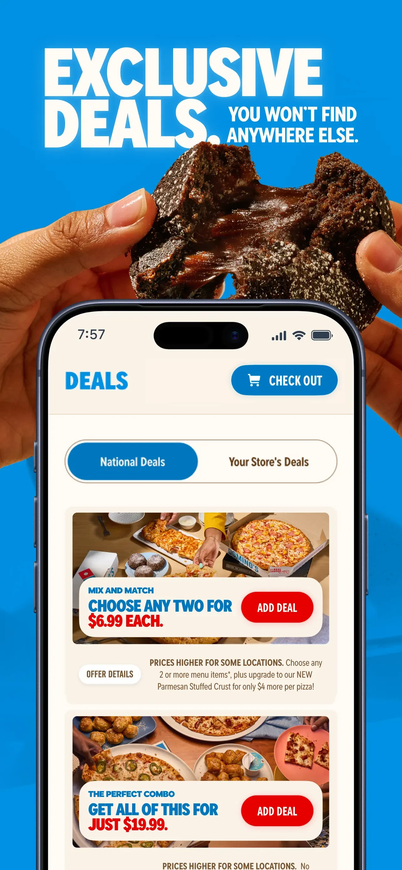 Domino's Pizza USA app store screenshot 4 — Unknown (iOS)