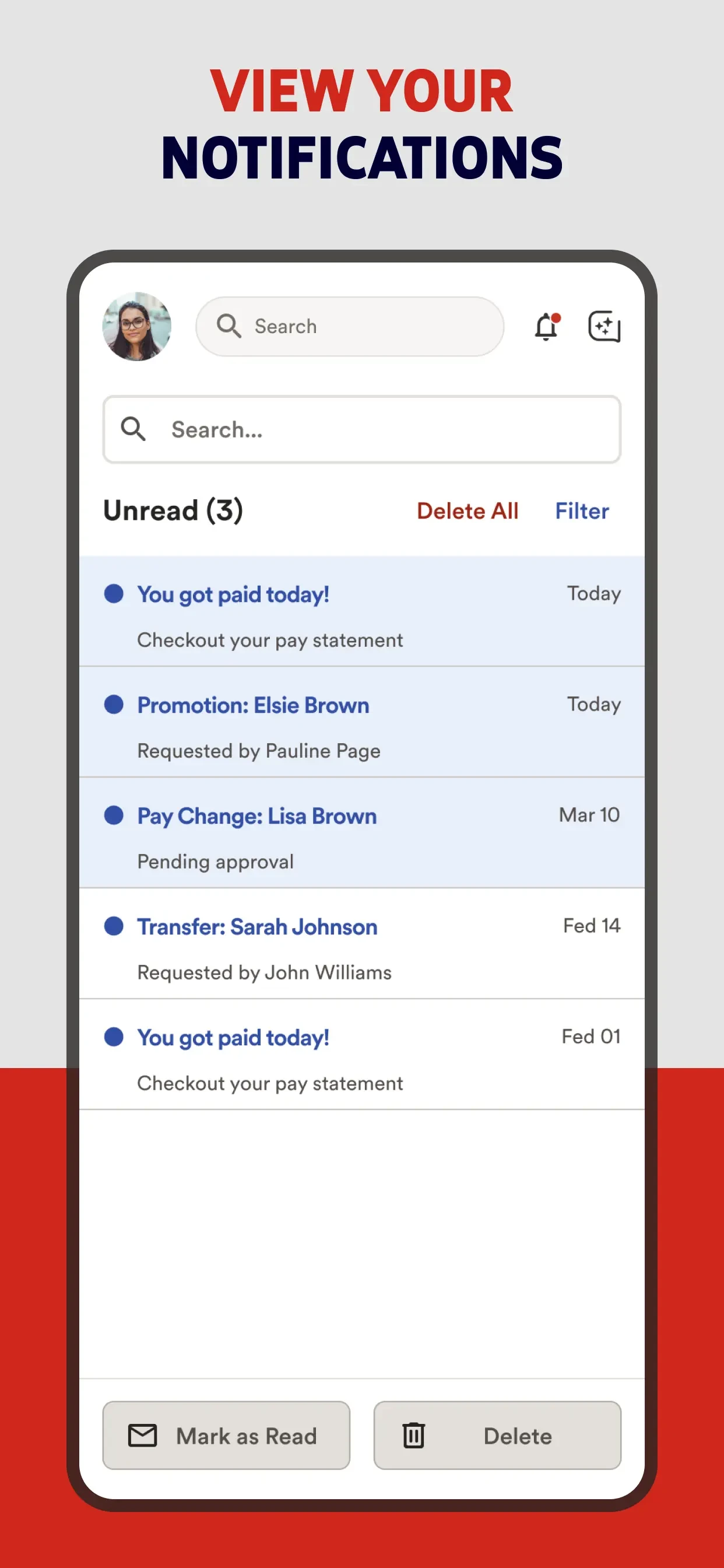 ADP Mobile Solutions app store screenshot 3 — Business (iOS)