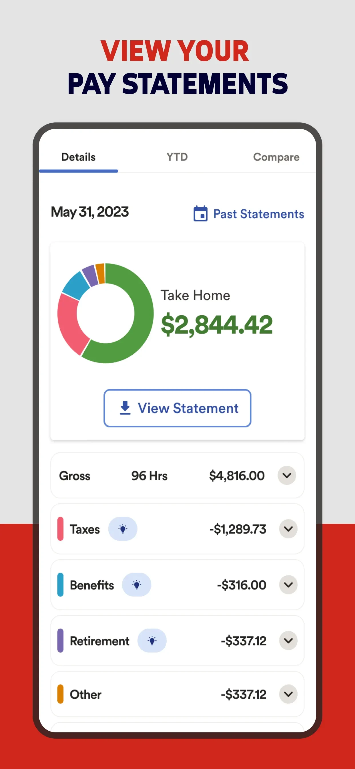 ADP Mobile Solutions app store screenshot 7 — Business (iOS)