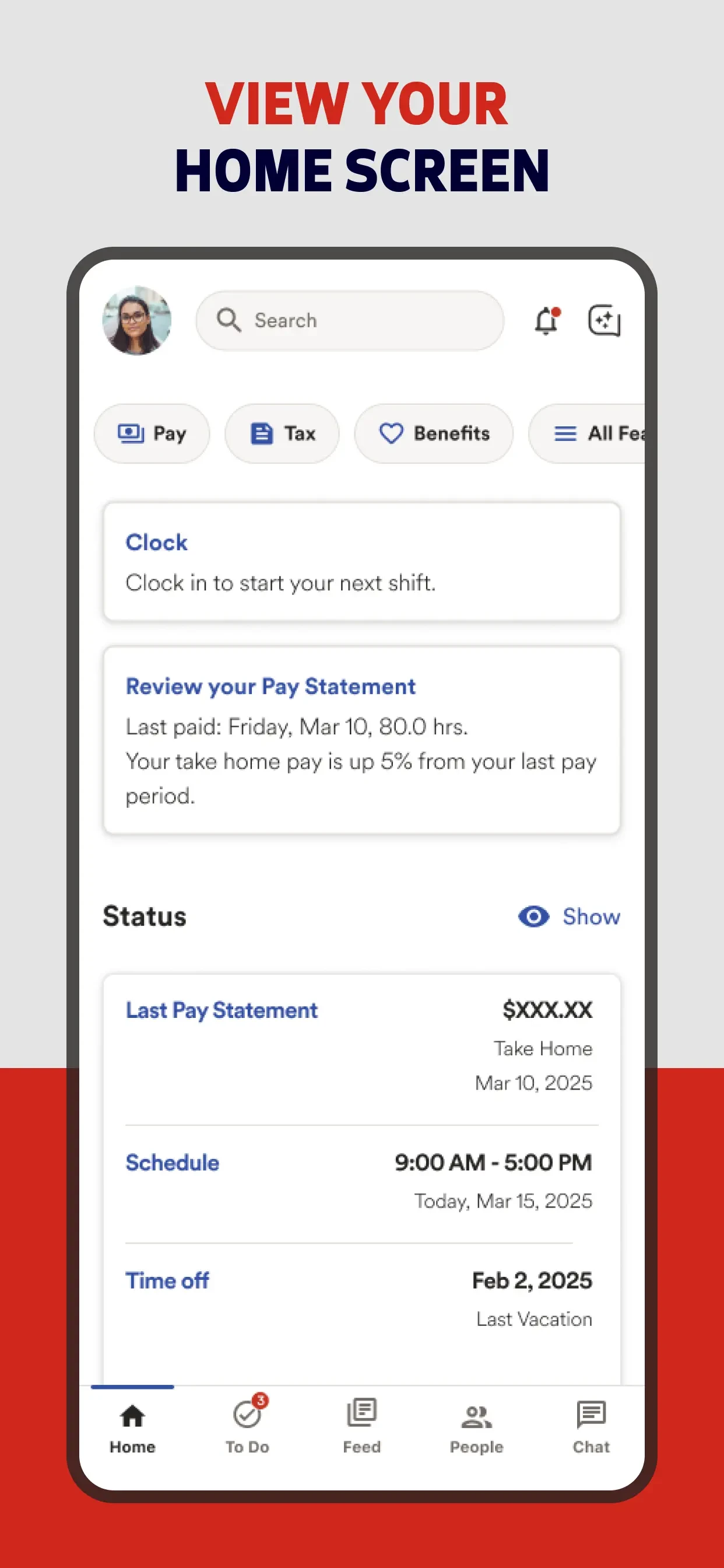 ADP Mobile Solutions app store screenshot 8 — Business (iOS)
