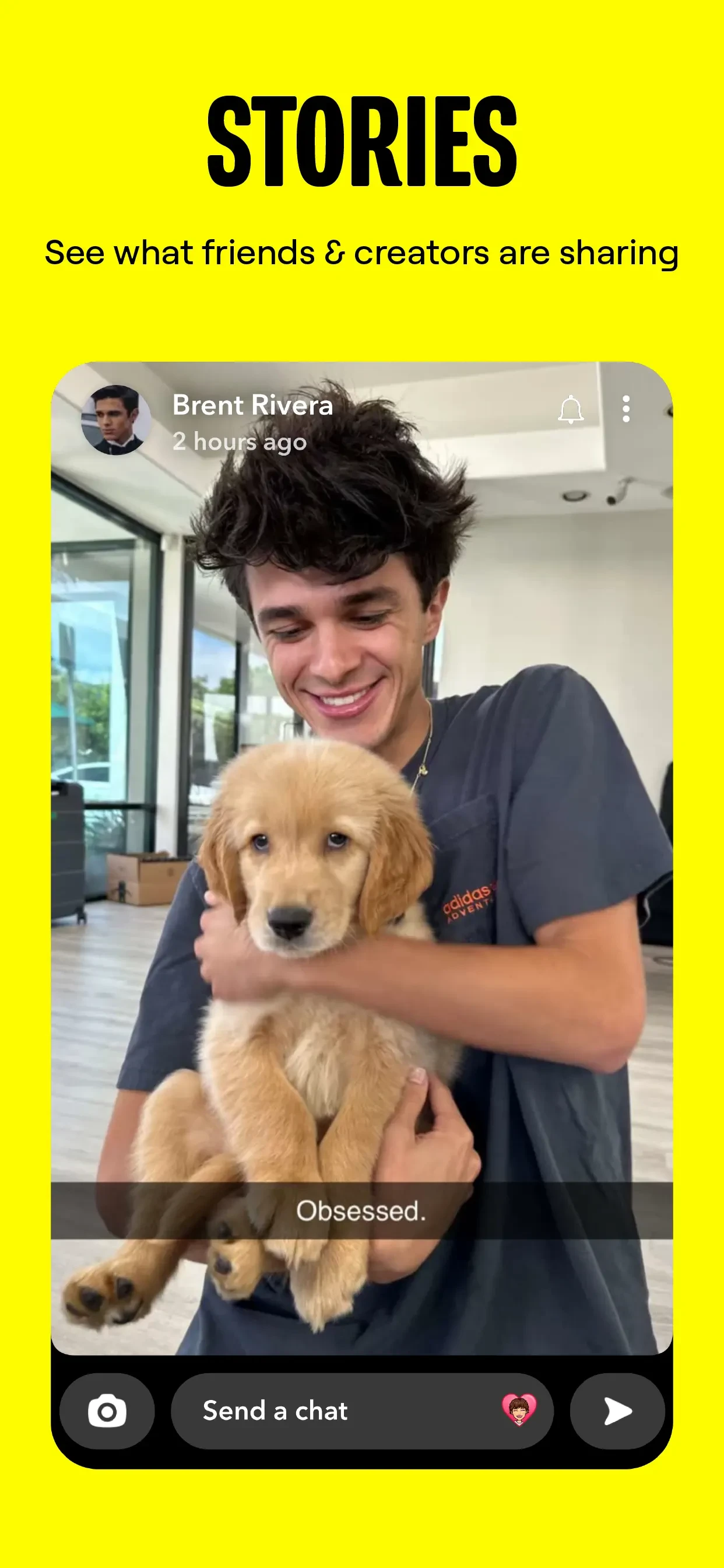 Snapchat app store screenshot 4 — Photo & Video (iOS)