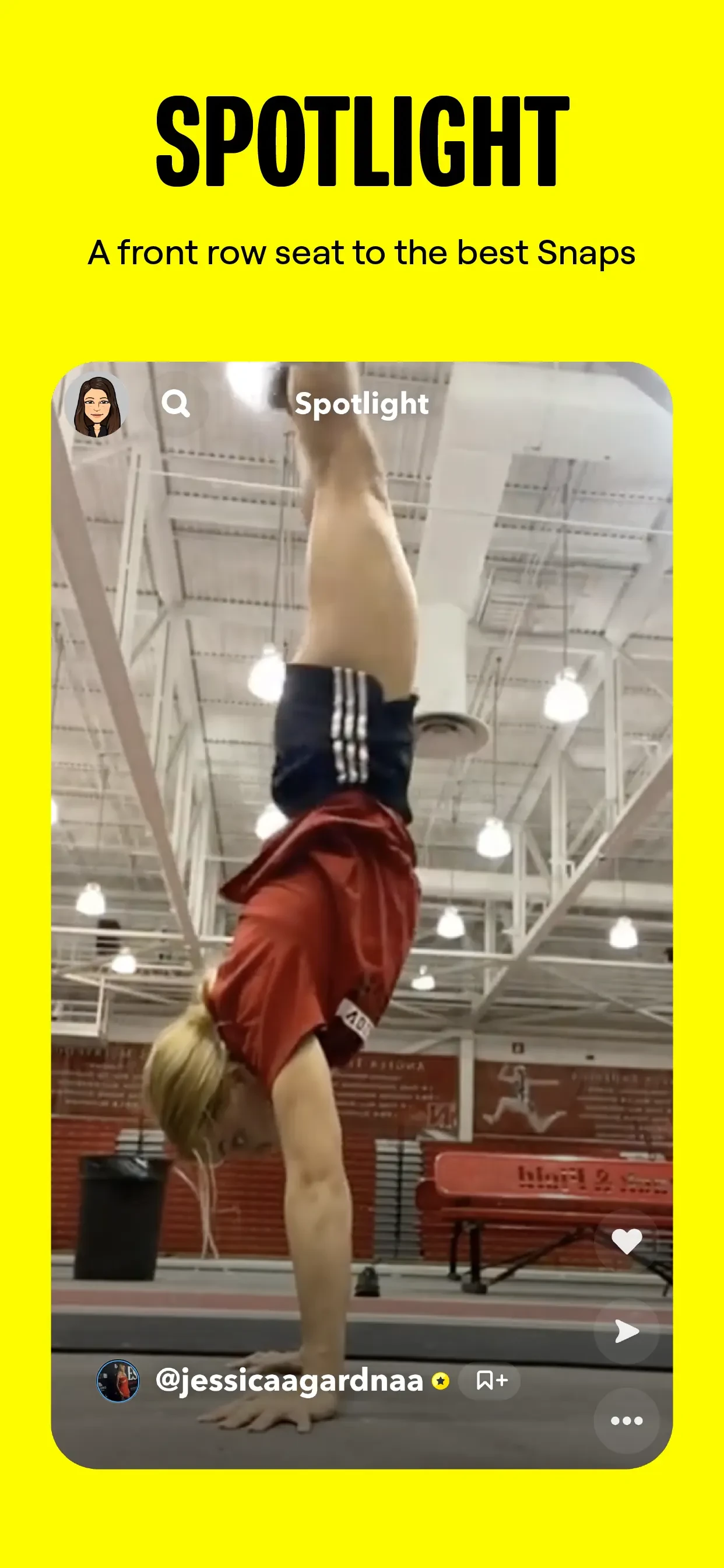 Snapchat app store screenshot 5 — Photo & Video (iOS)