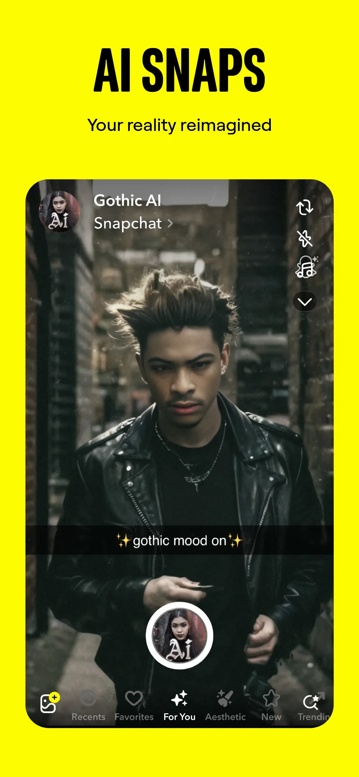 Snapchat app store screenshot 8 — Photo & Video (iOS)