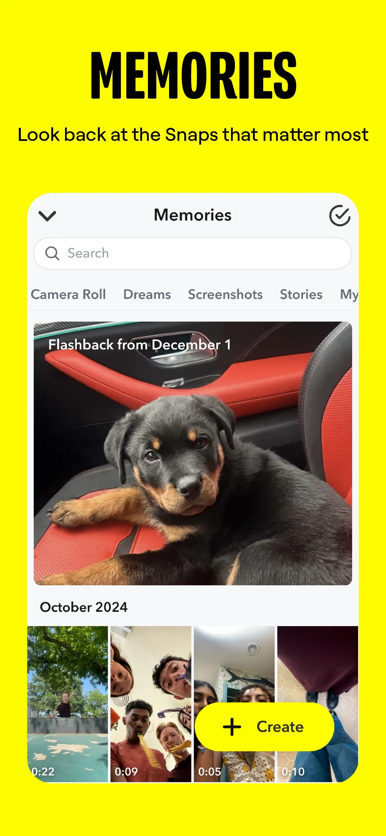 Snapchat app store screenshot 9 — Photo & Video (iOS)