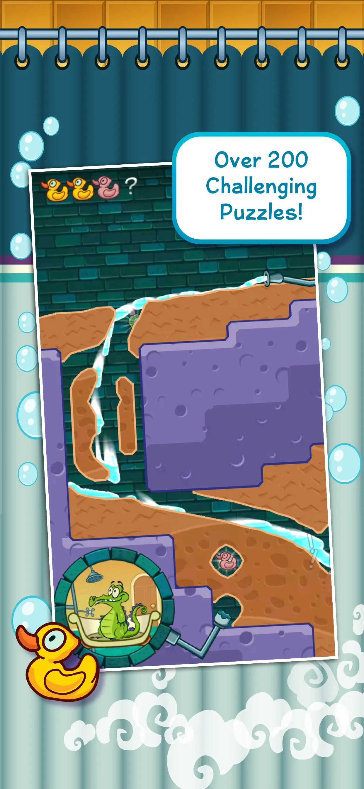 Where's My Water? app store screenshot 1 — Games (iOS)