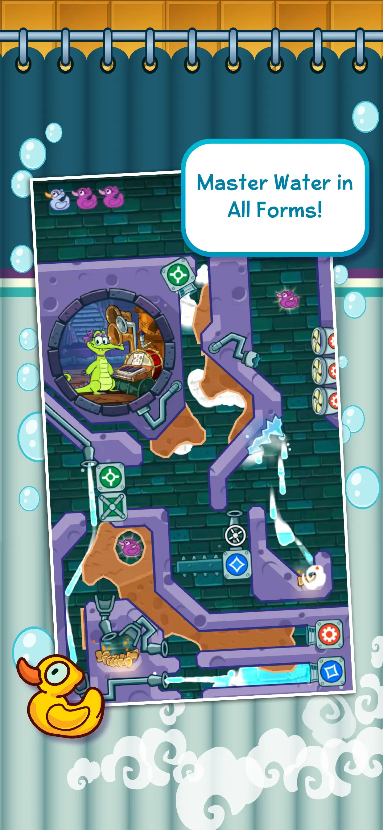 Where's My Water? app store screenshot 3 — Games (iOS)