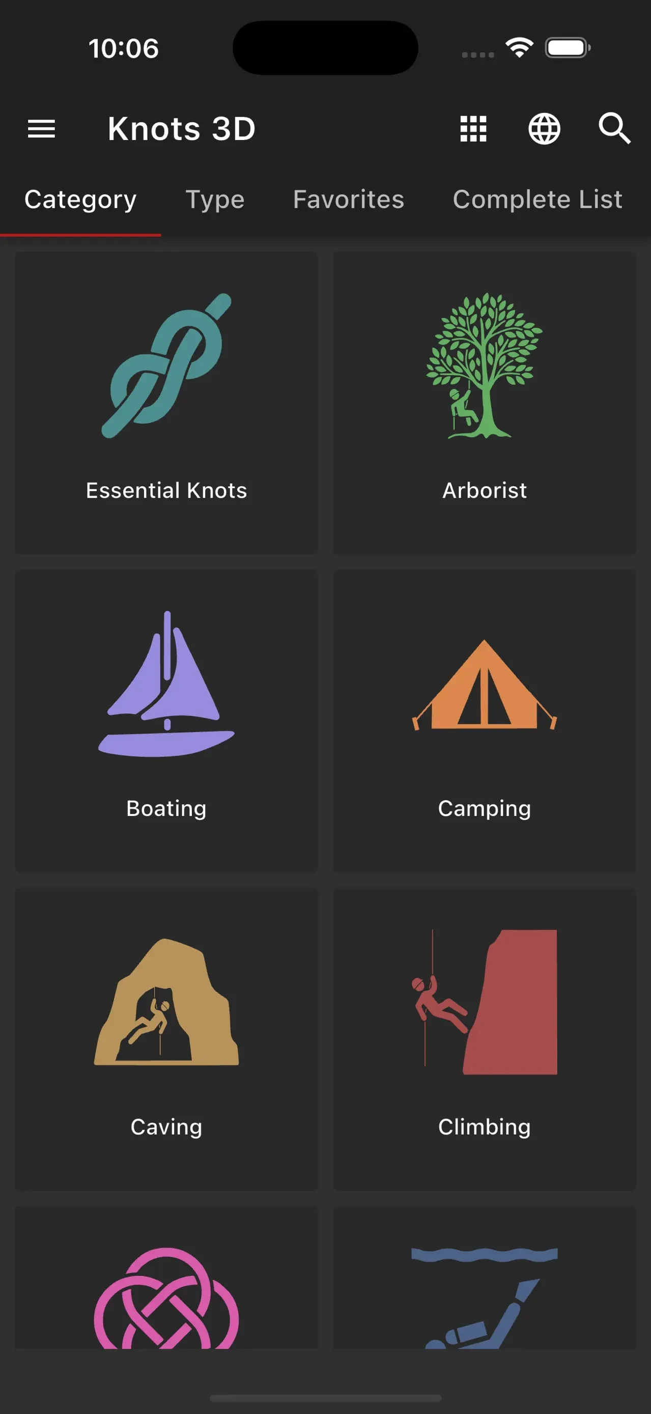 Knots 3D app store screenshot 1 — Reference (iOS)