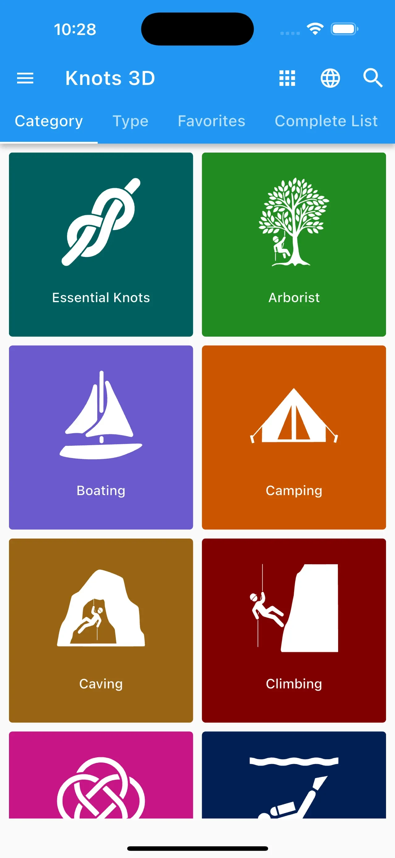 Knots 3D app store screenshot 10 — Reference (iOS)
