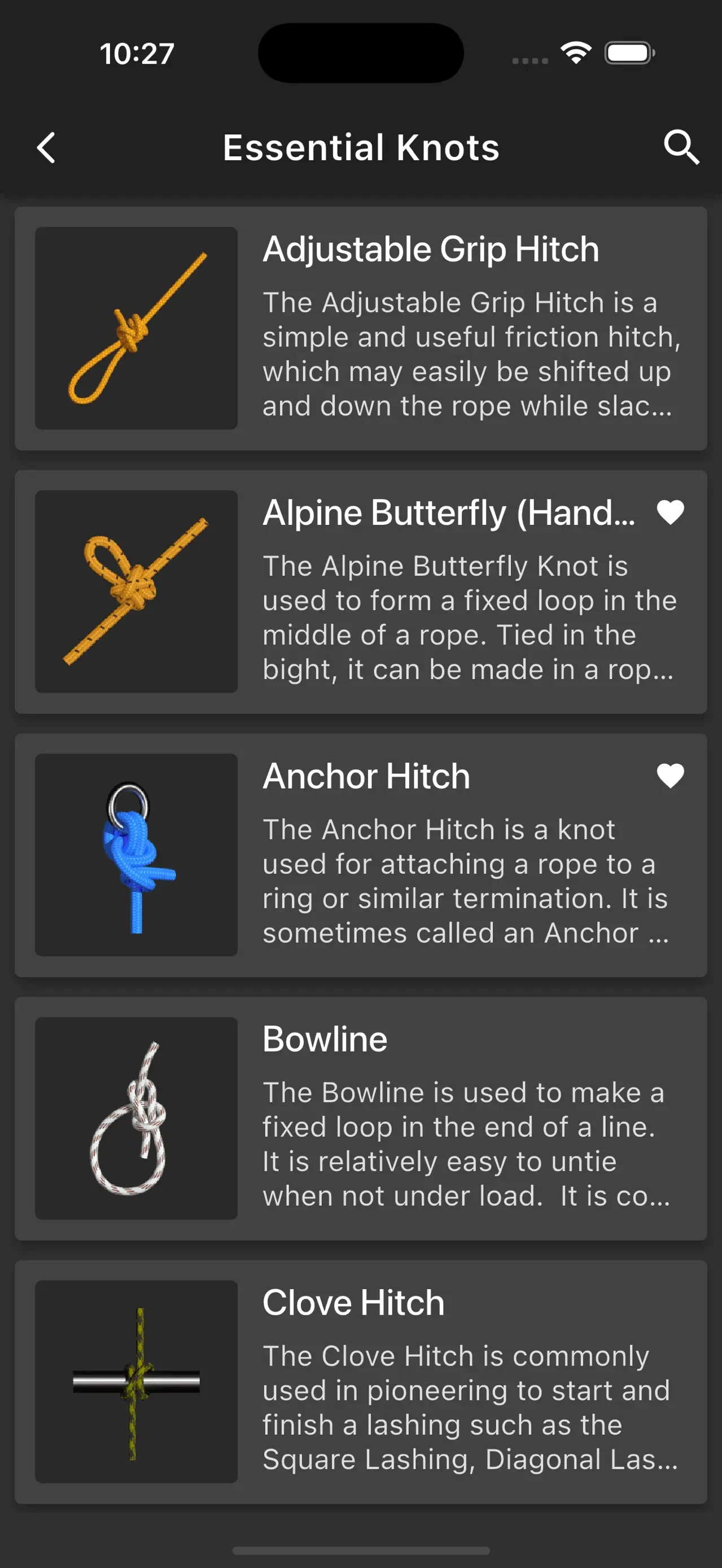 Knots 3D app store screenshot 2 — Reference (iOS)