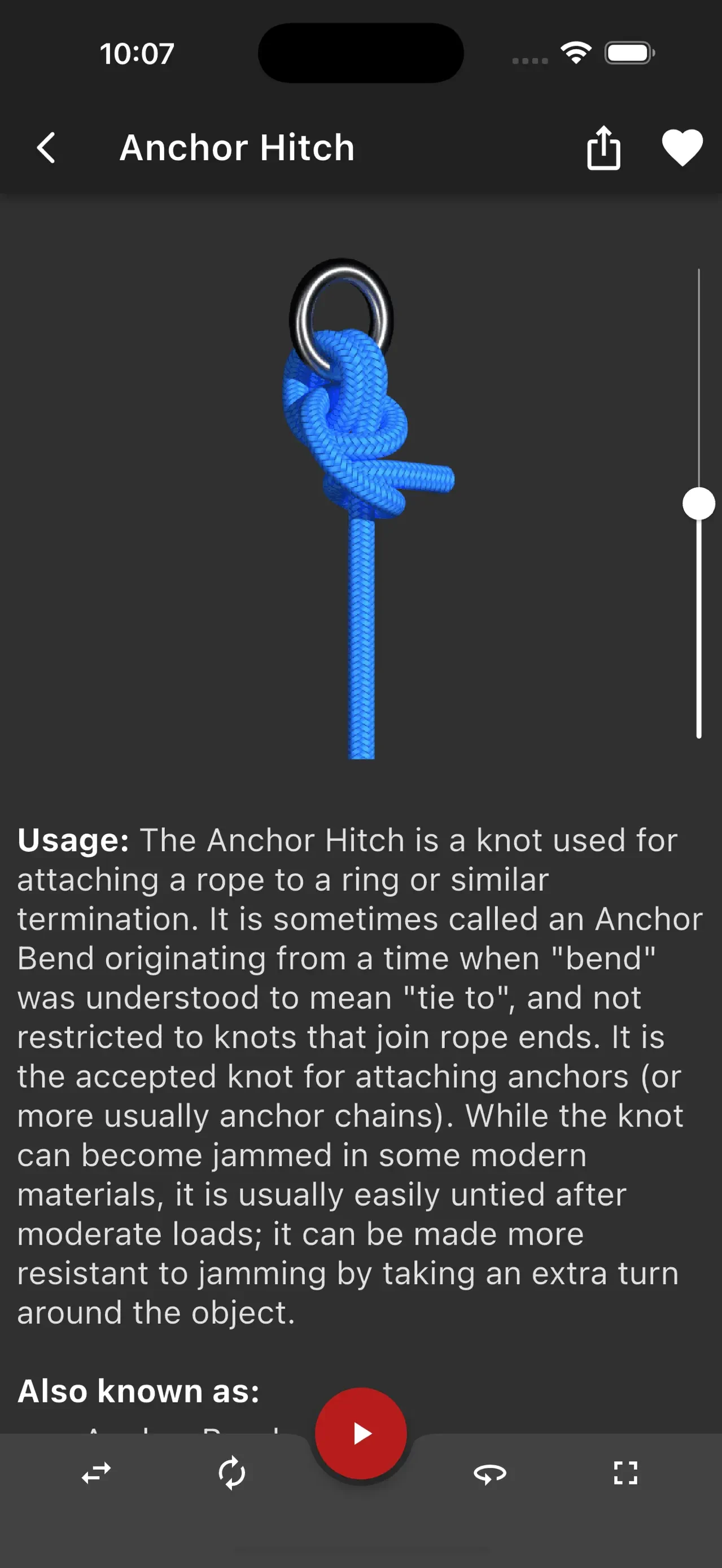 Knots 3D app store screenshot 8 — Reference (iOS)