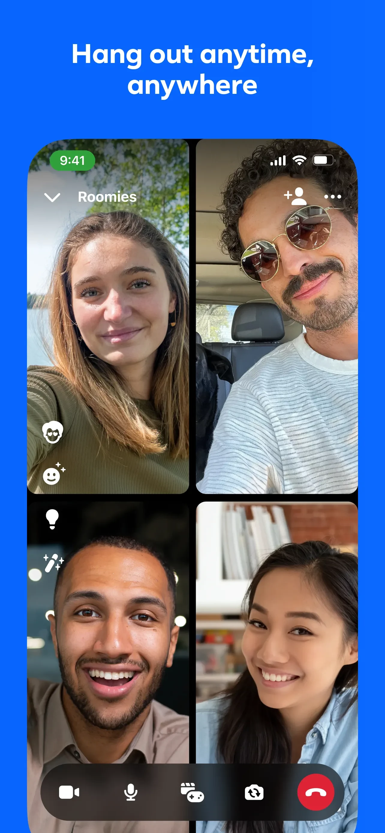 Messenger app store screenshot 2 — Social Networking (iOS)