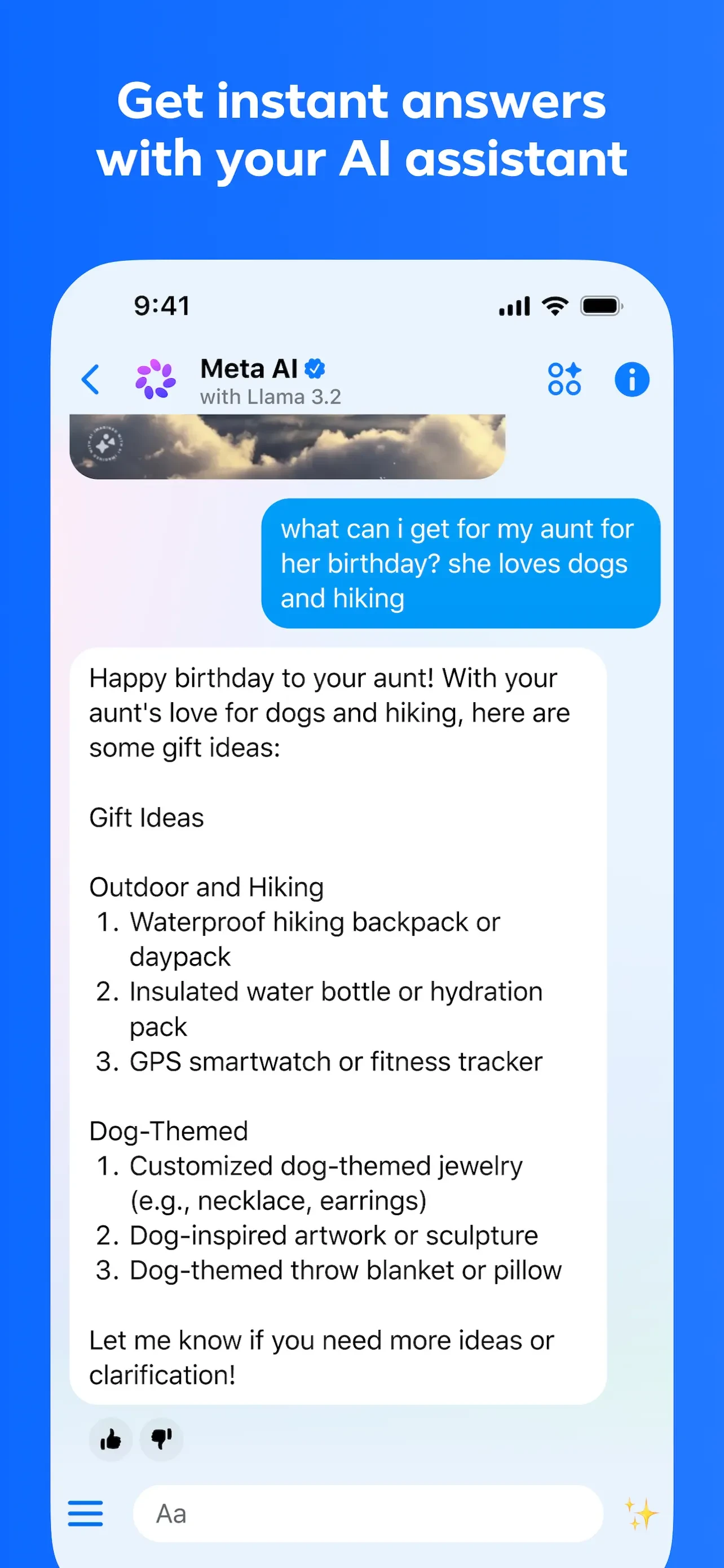 Messenger app store screenshot 8 — Social Networking (iOS)