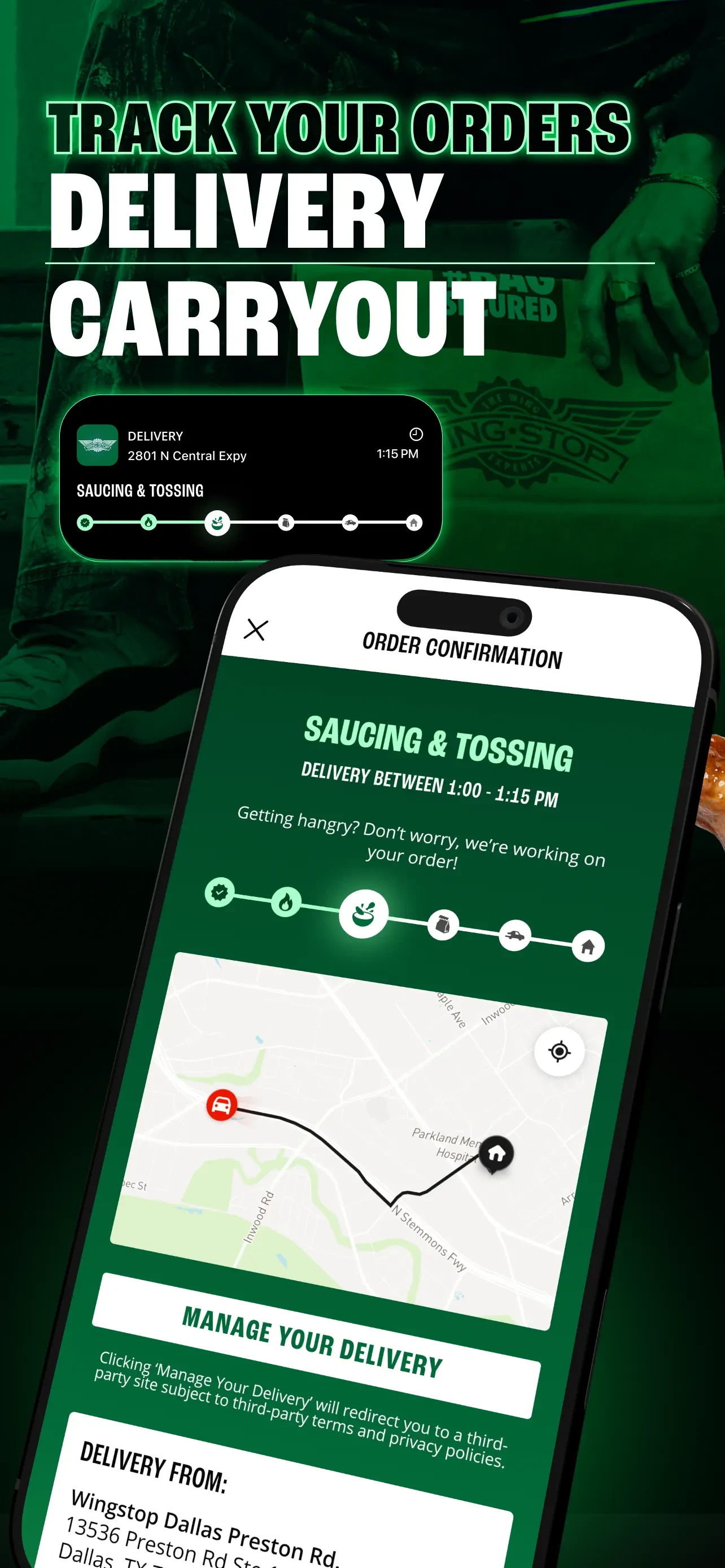 Wingstop app store screenshot 4 — Unknown (iOS)