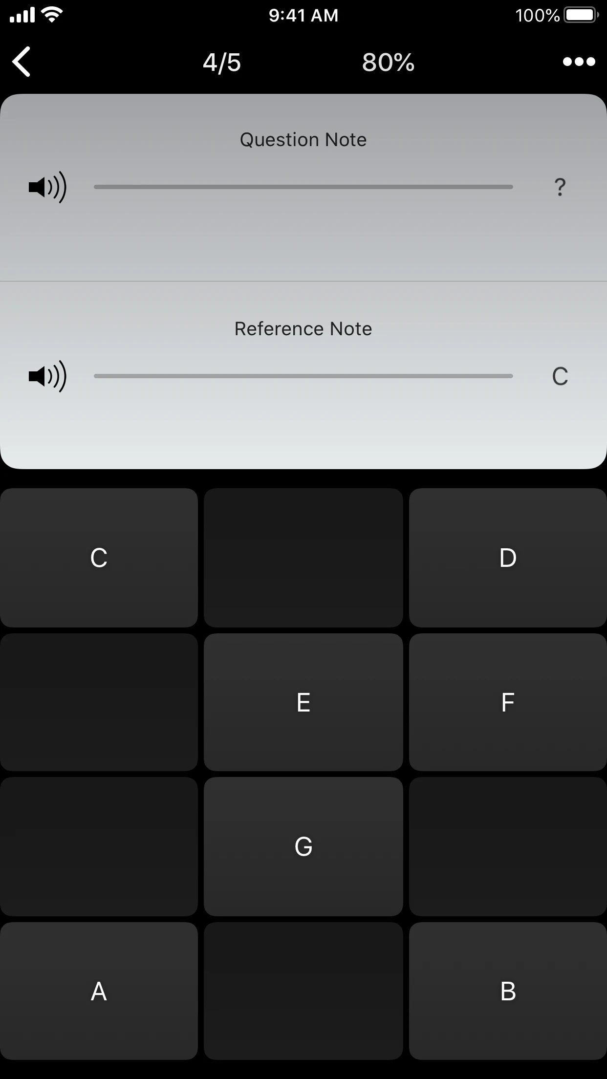 Tenuto app store screenshot 4 — Music (iOS)