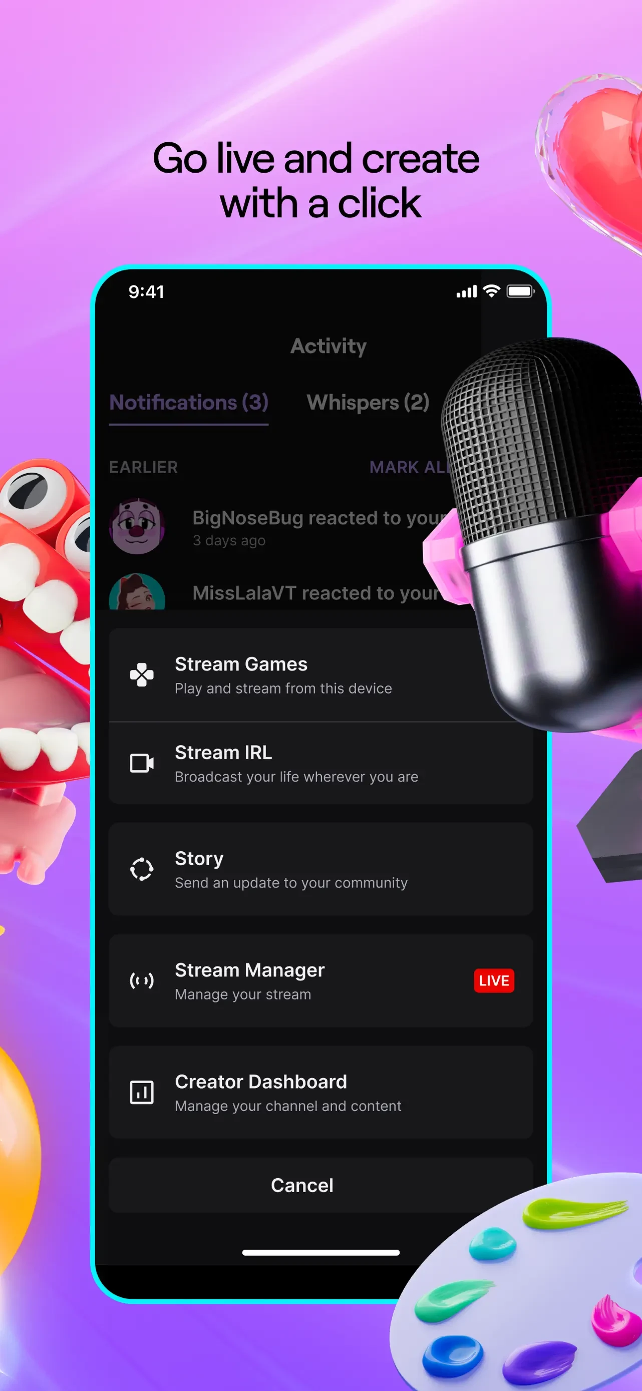 Twitch: Live Streaming app store screenshot 5 — Unknown (iOS)