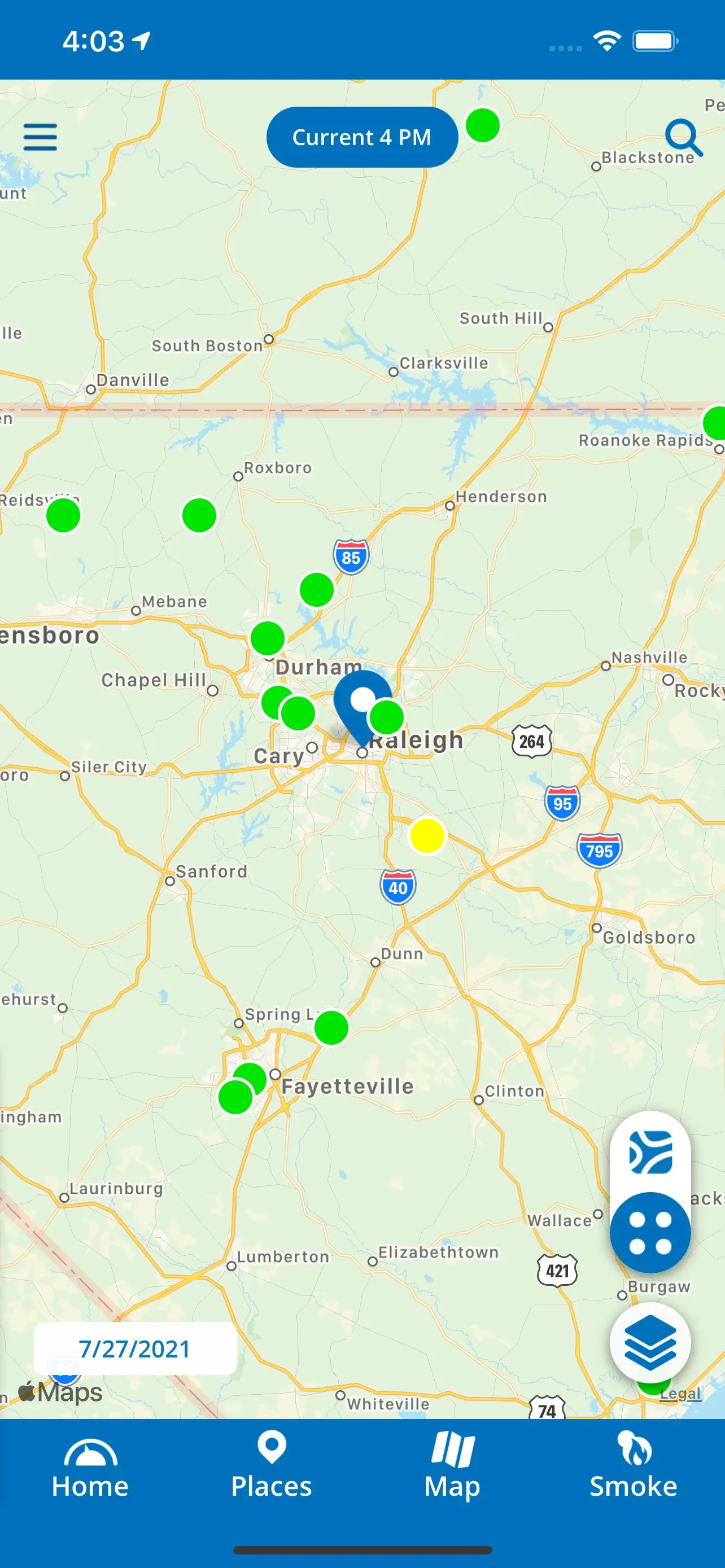 EPA AIRNow app store screenshot 6 — Unknown (iOS)