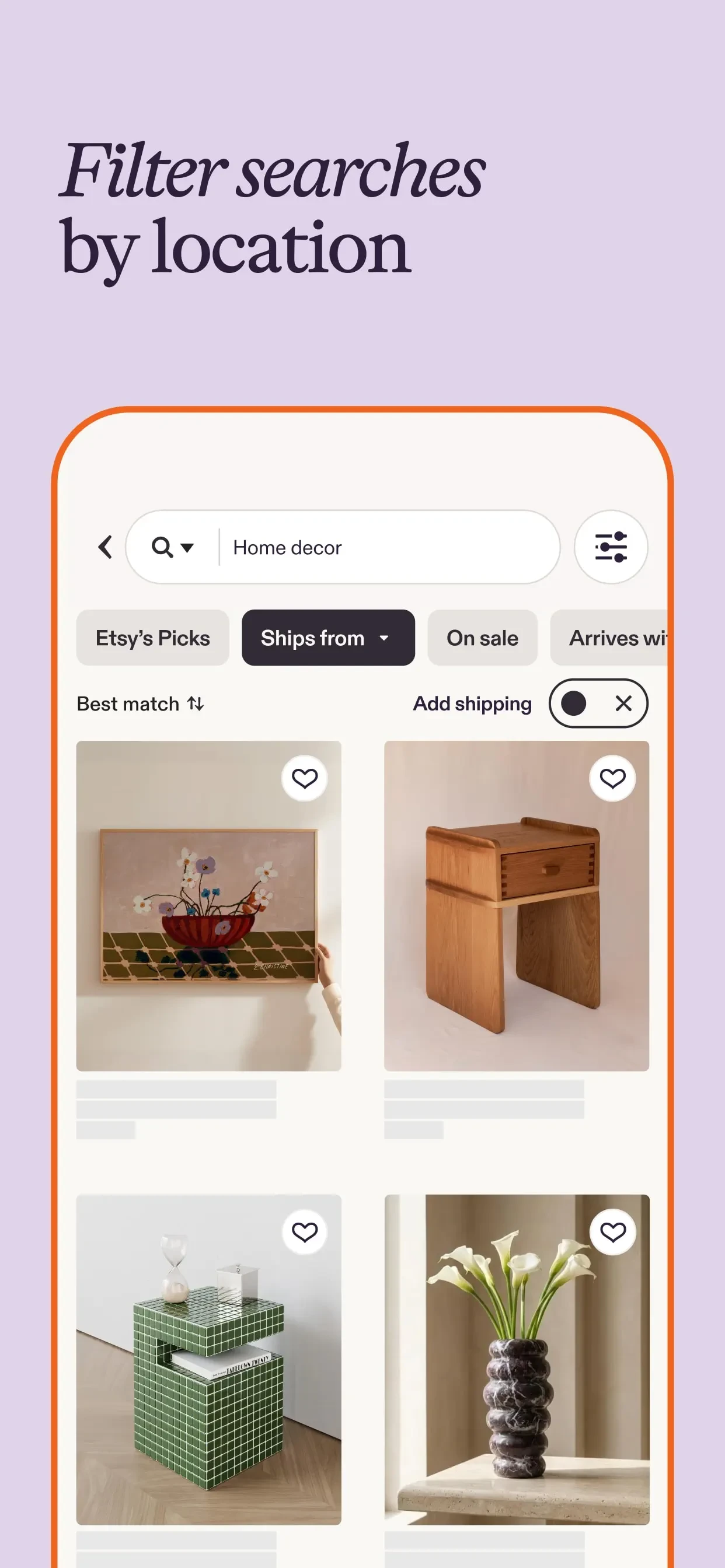 Etsy: Shop Home, Style & More app store screenshot 4 — Shopping (iOS)