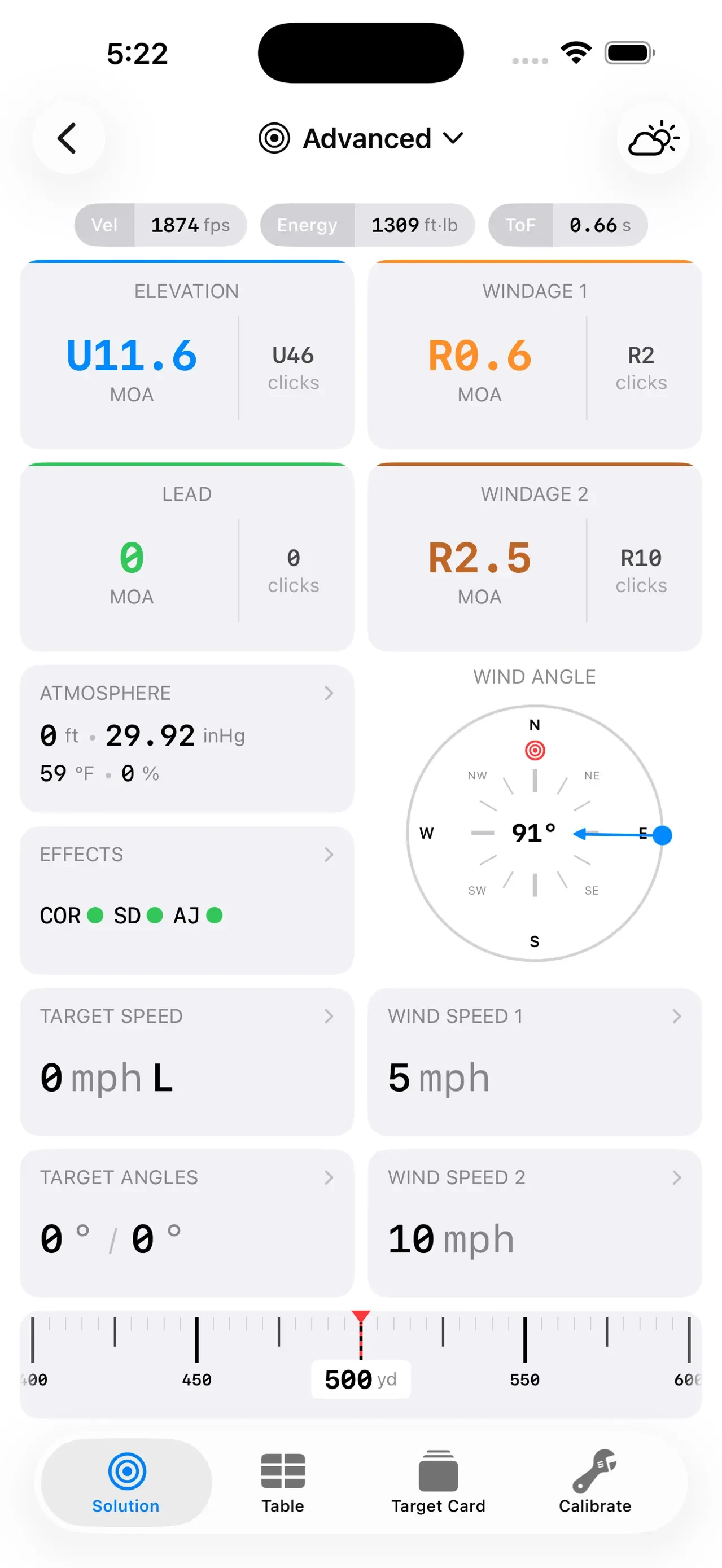 Shooter: Ballistic Calculator app store screenshot 7 — Unknown (iOS)