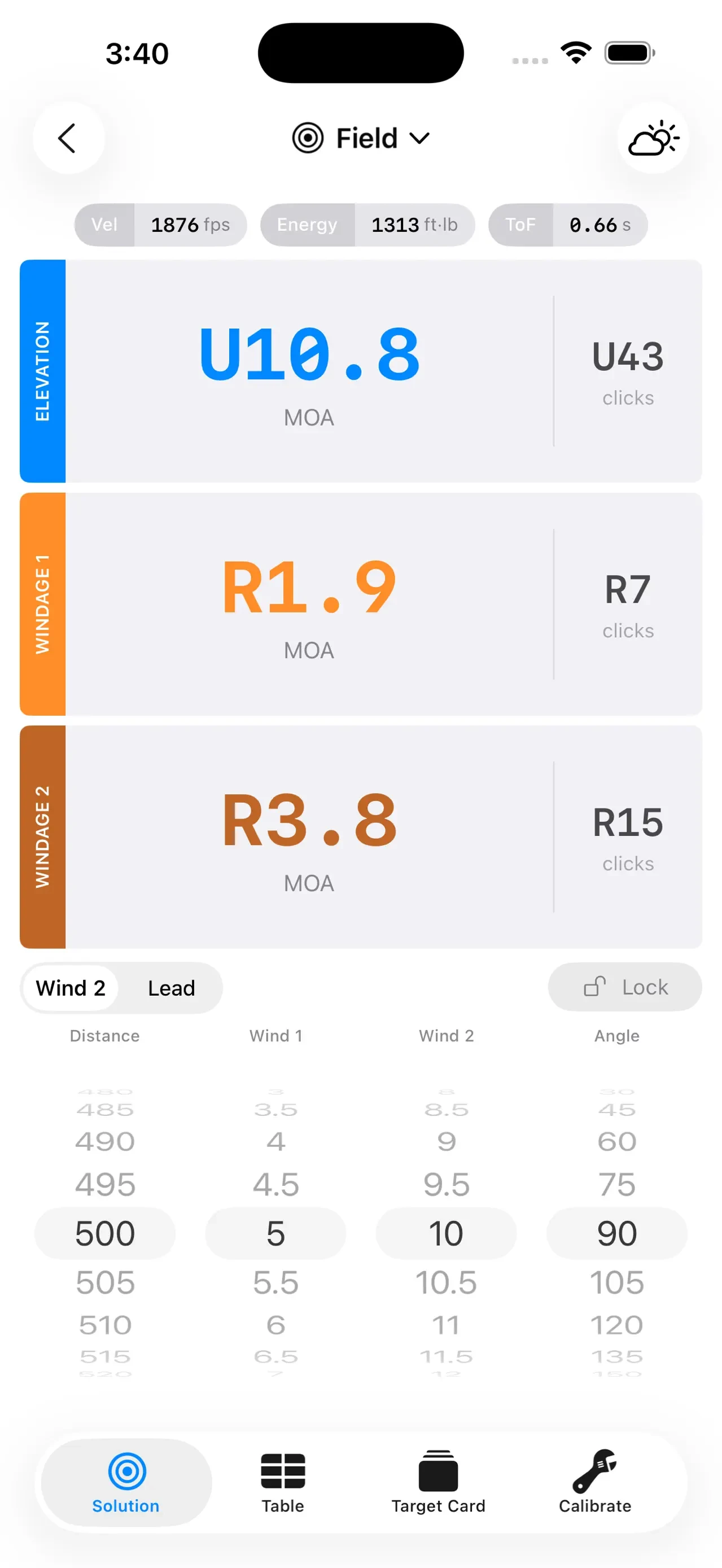 Shooter: Ballistic Calculator app store screenshot 8 — Unknown (iOS)