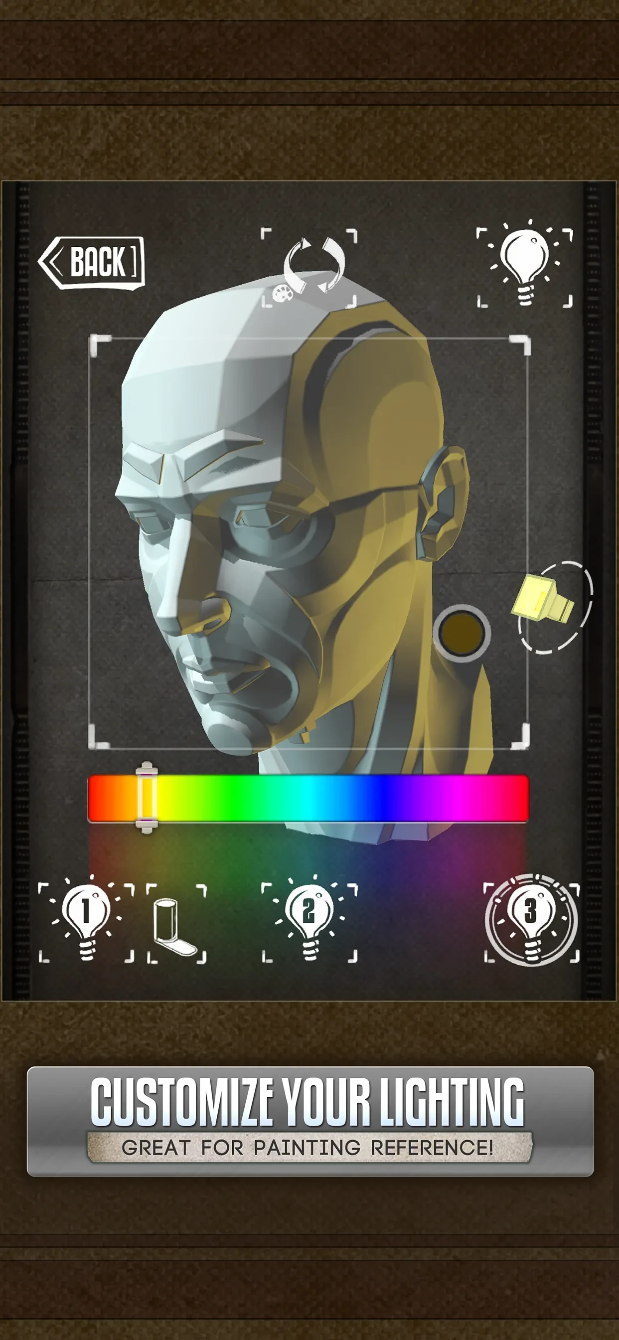 Handy Art Reference Tool app store screenshot 3 — Education (iOS)