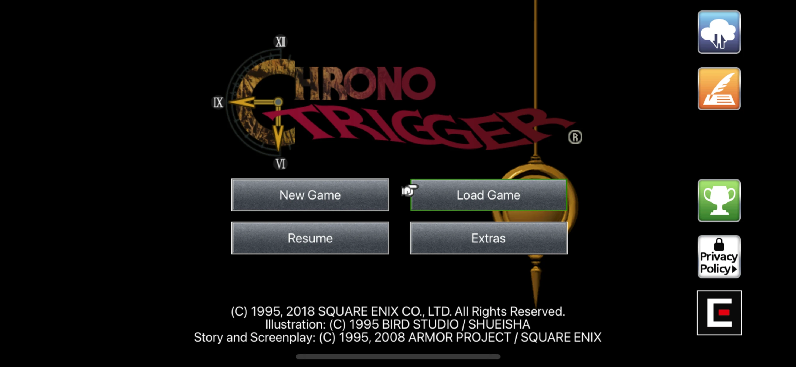 CHRONO TRIGGER (Upgrade Ver.) app store screenshot 1 — Games (iOS)