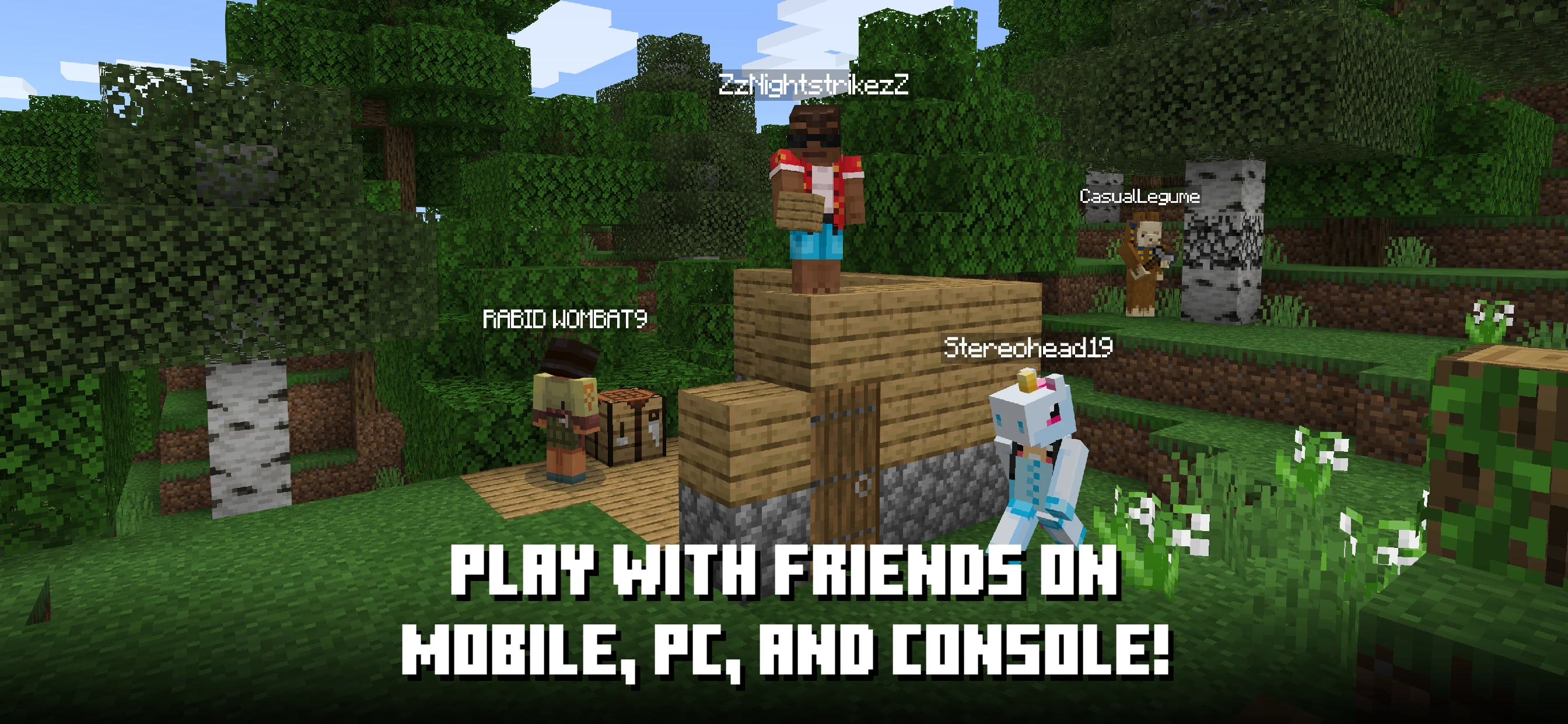Minecraft: Play with Friends! app store screenshot 4 — Games (iOS)